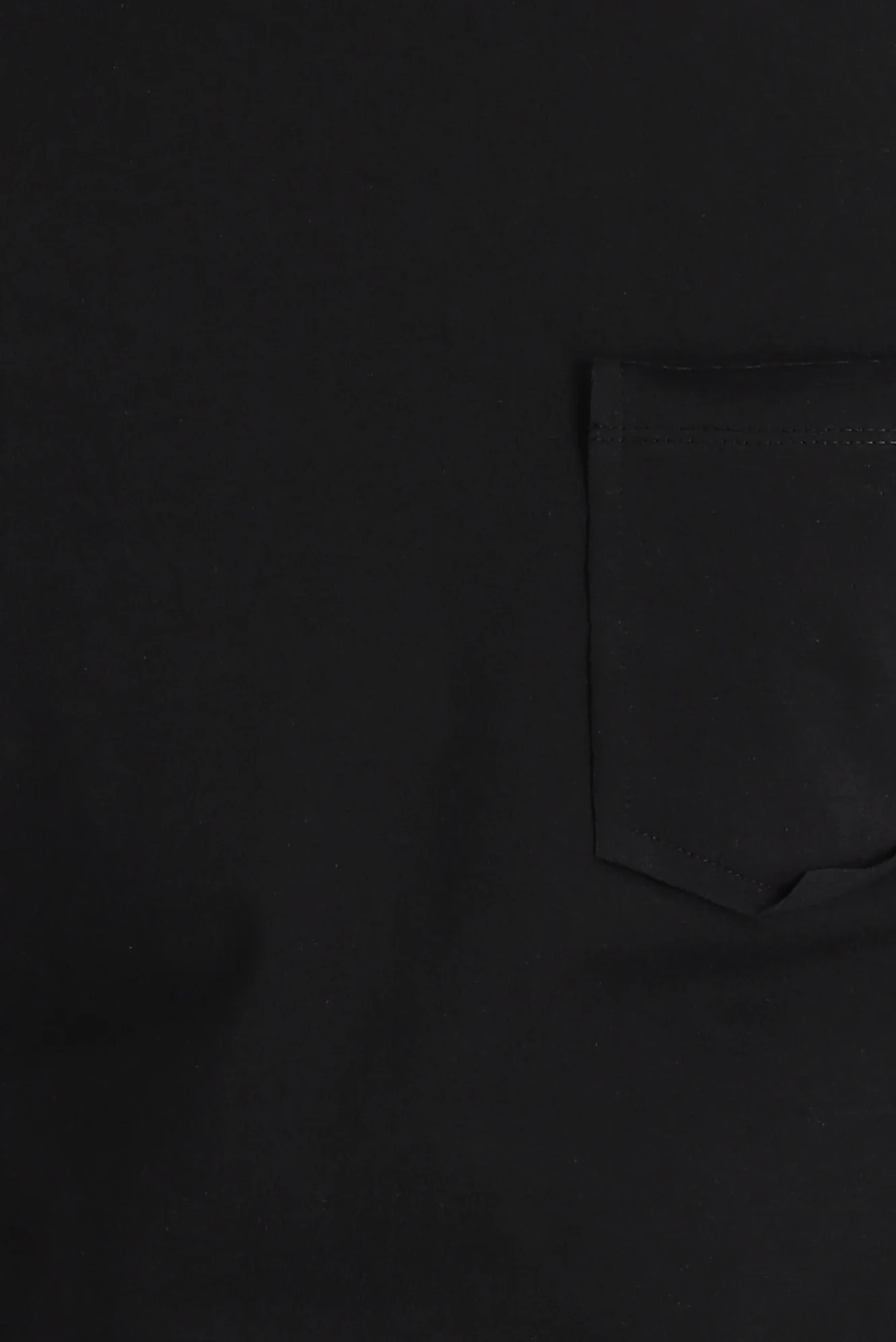 Siyah Bisiklet Yaka Slim Fit Dar Kesim Tişört - Image 3
