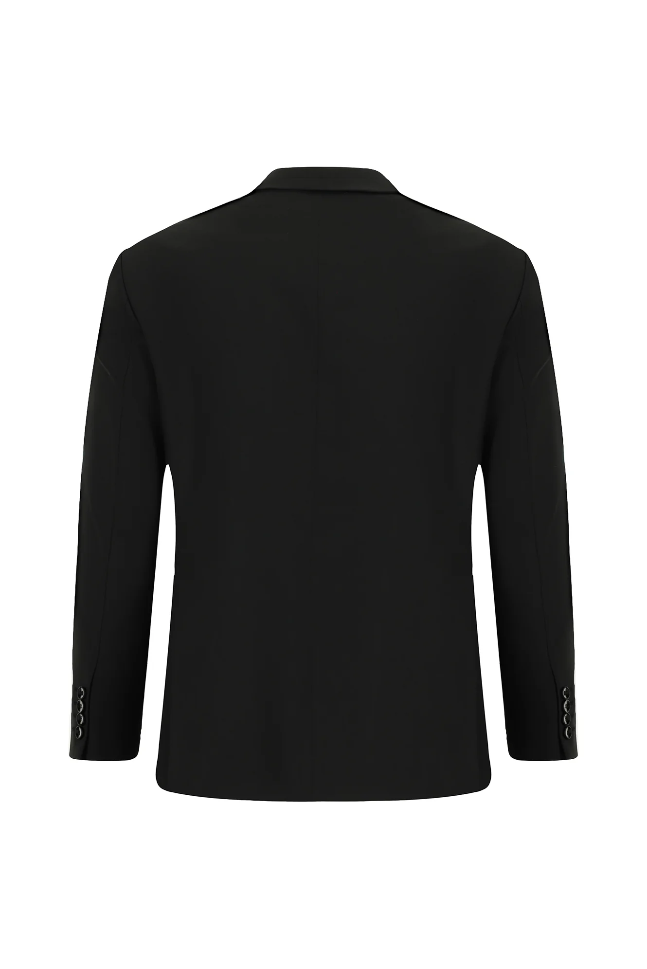 Siyah 7 Drop Slim Fit Dar Kesim Takım Elbise - Image 3