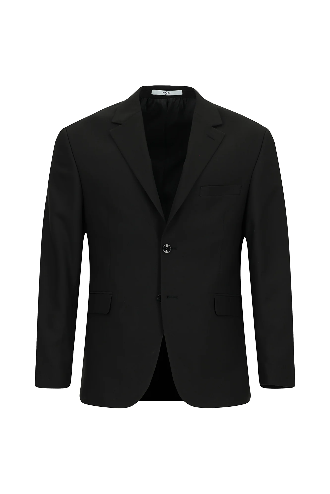 Siyah 6 Drop Regular Fit Standart Kesim Takım Elbise - Image 2