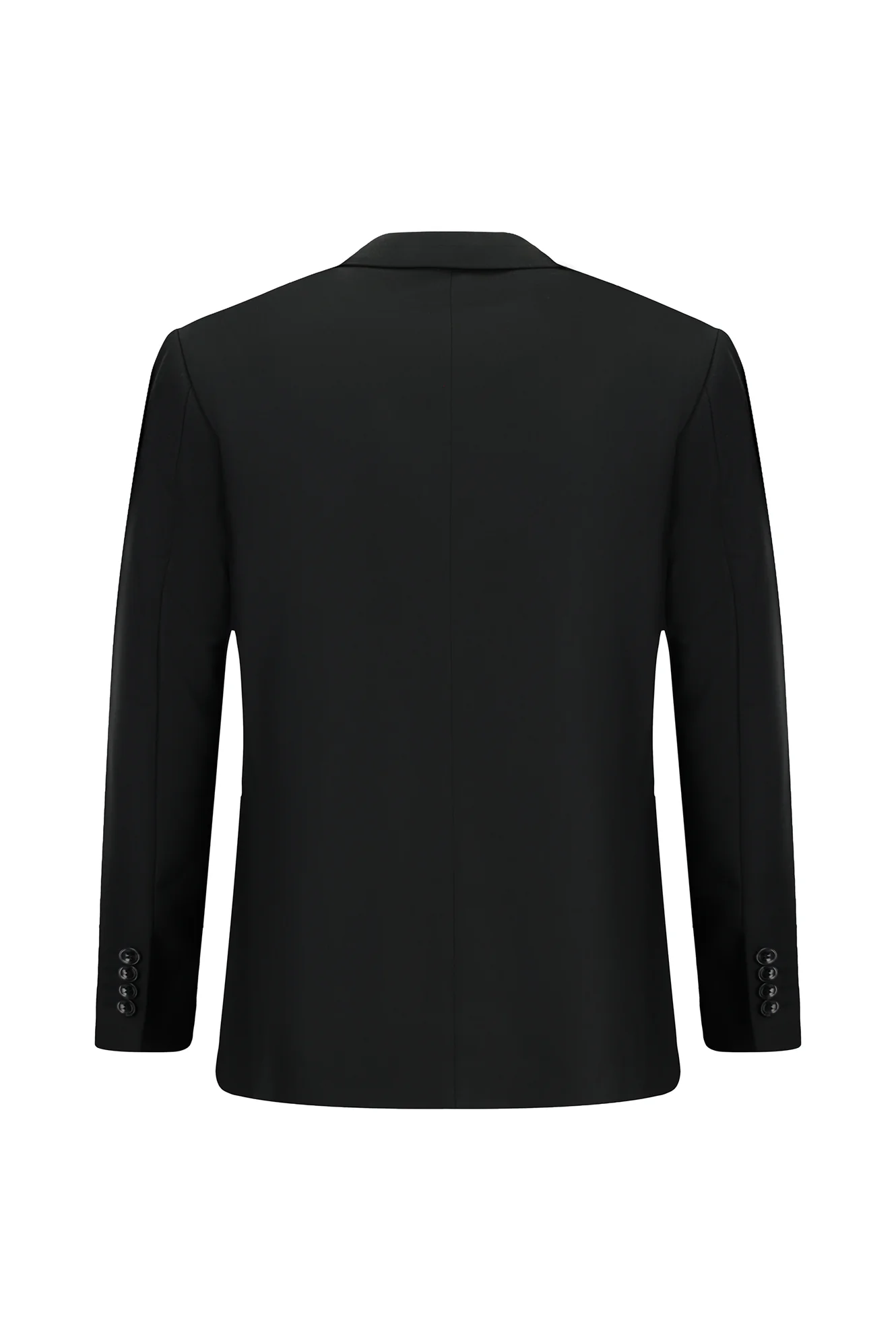 Siyah 4 Drop Relaxed Fit Rahat Kesim Takım Elbise - Image 3