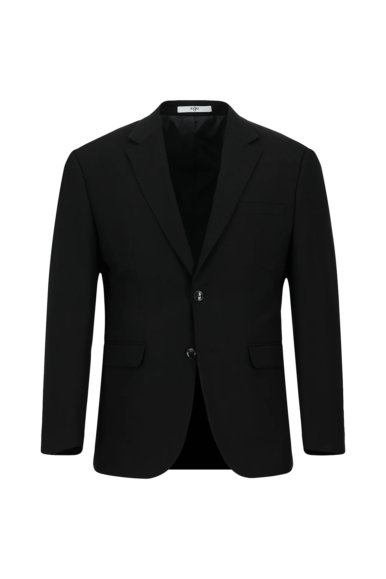 Siyah 6 Drop Regular Fit Standart Kesim Takım Elbise - Image 2