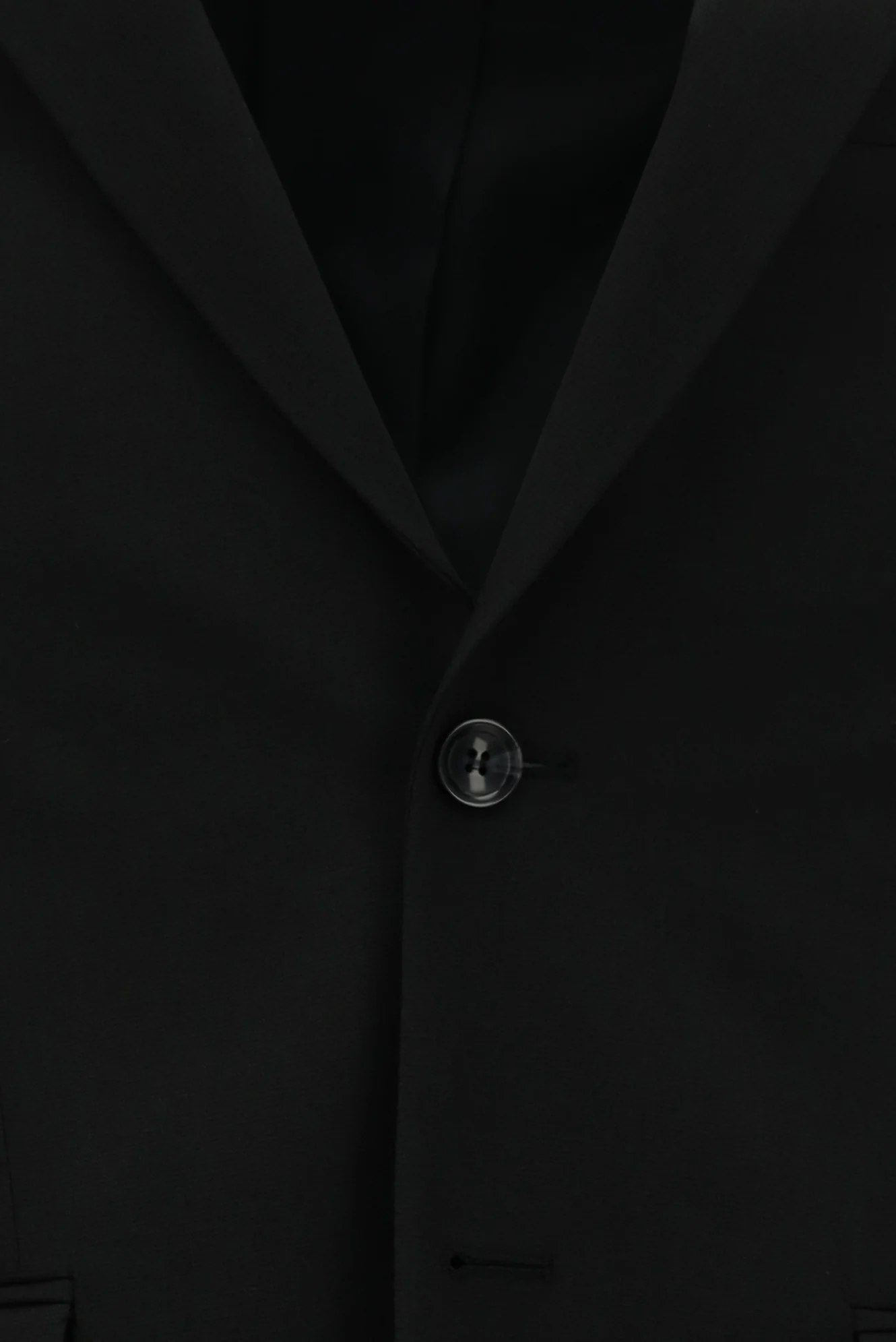Siyah 7 Drop Slim Fit Dar Kesim Desenli Takım Elbise - Image 4