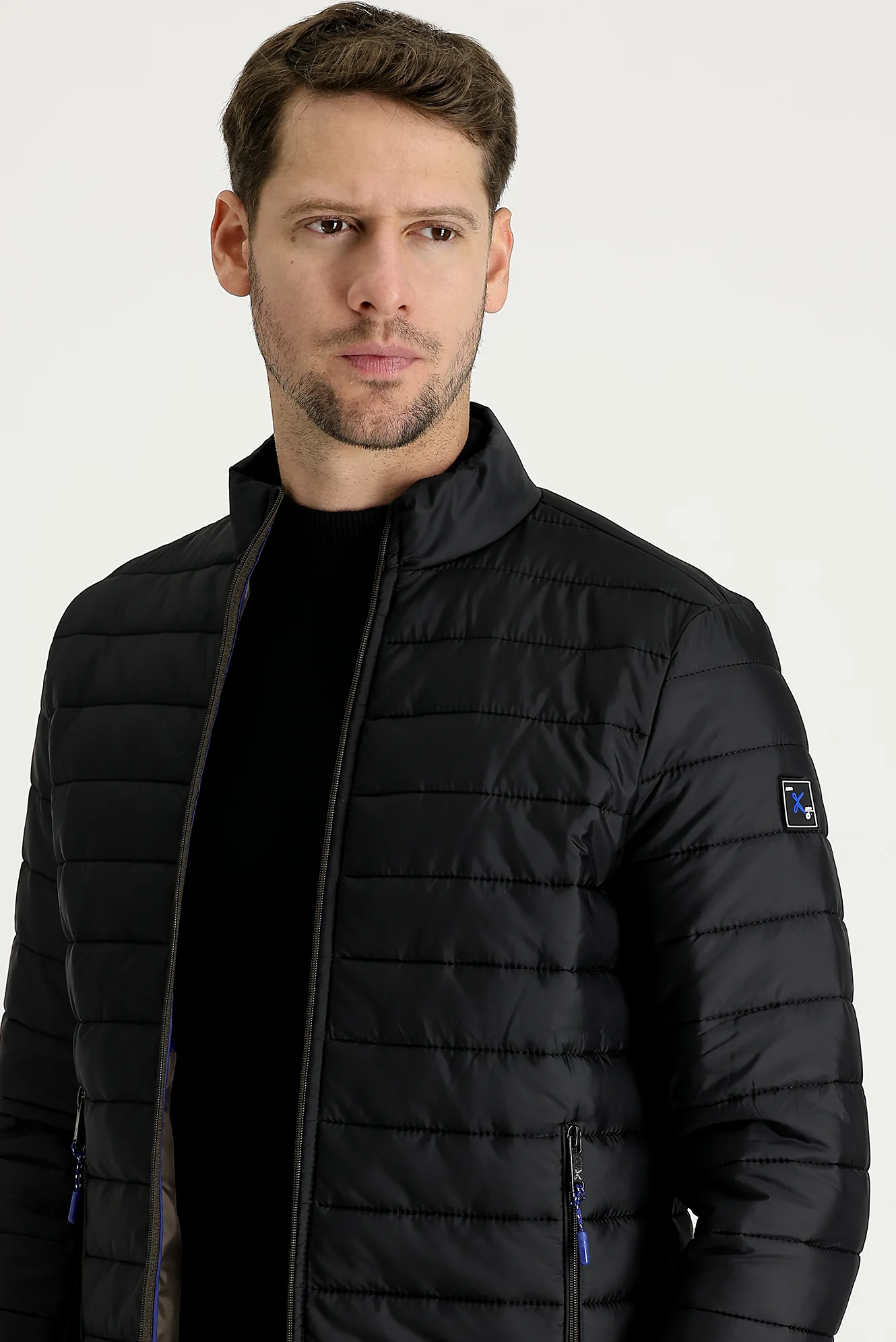 Siyah Kapitone Spor Mont - Image 2