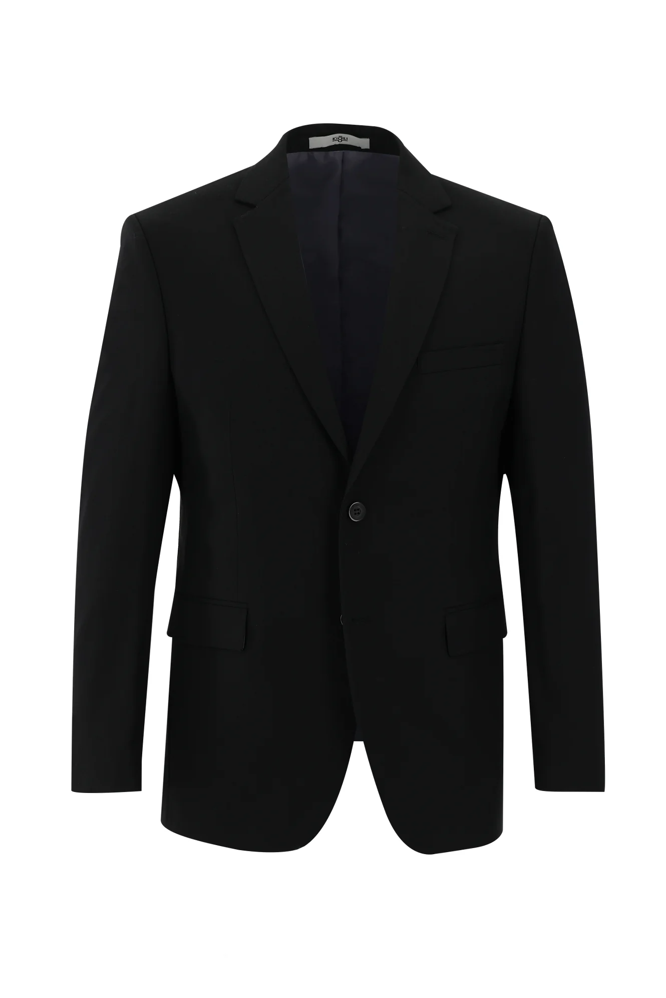 Siyah 7 Drop Slim Fit Dar Kesim Takım Elbise - Image 2