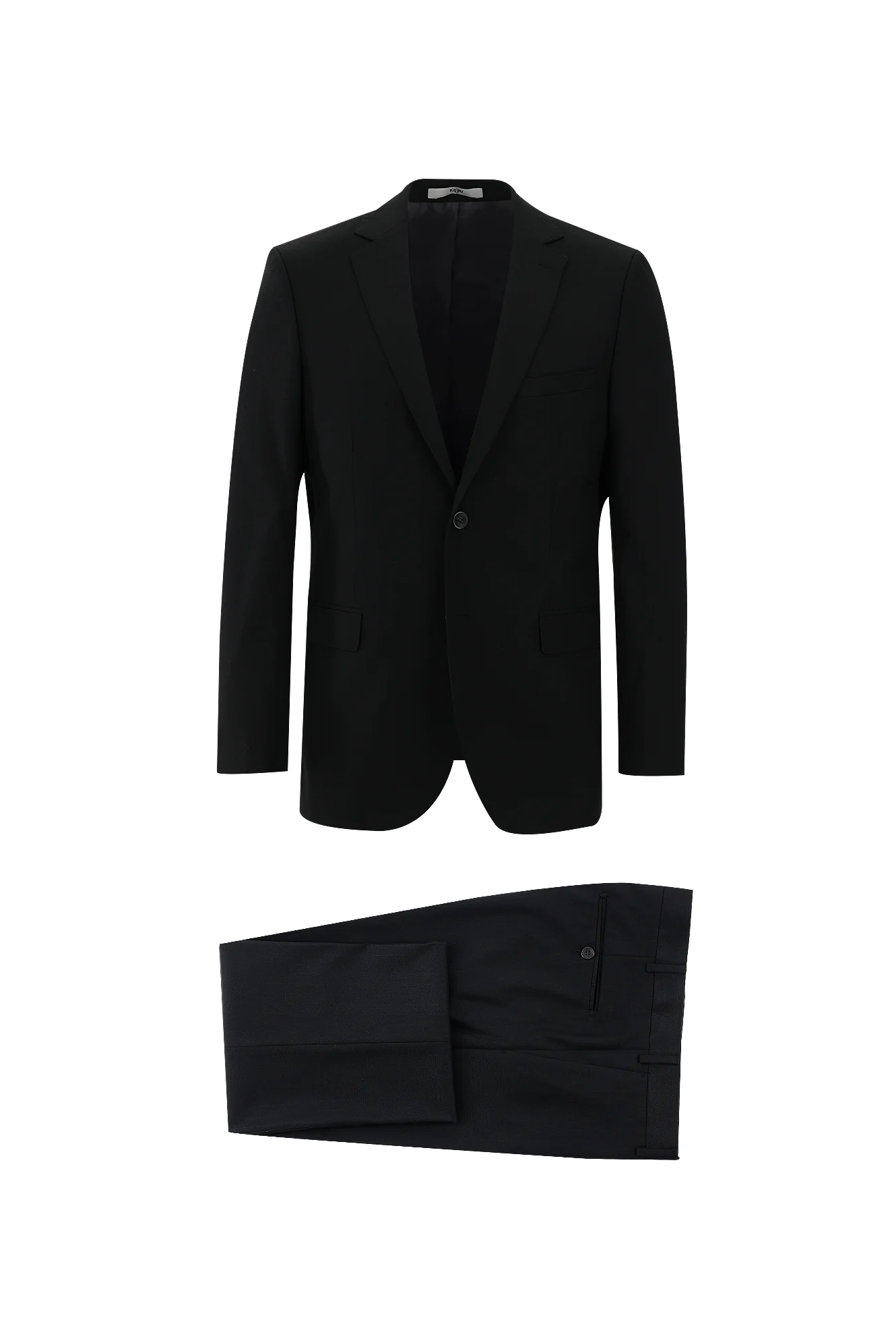 Siyah 6 Drop Regular Fit Standart Kesim Takım Elbise