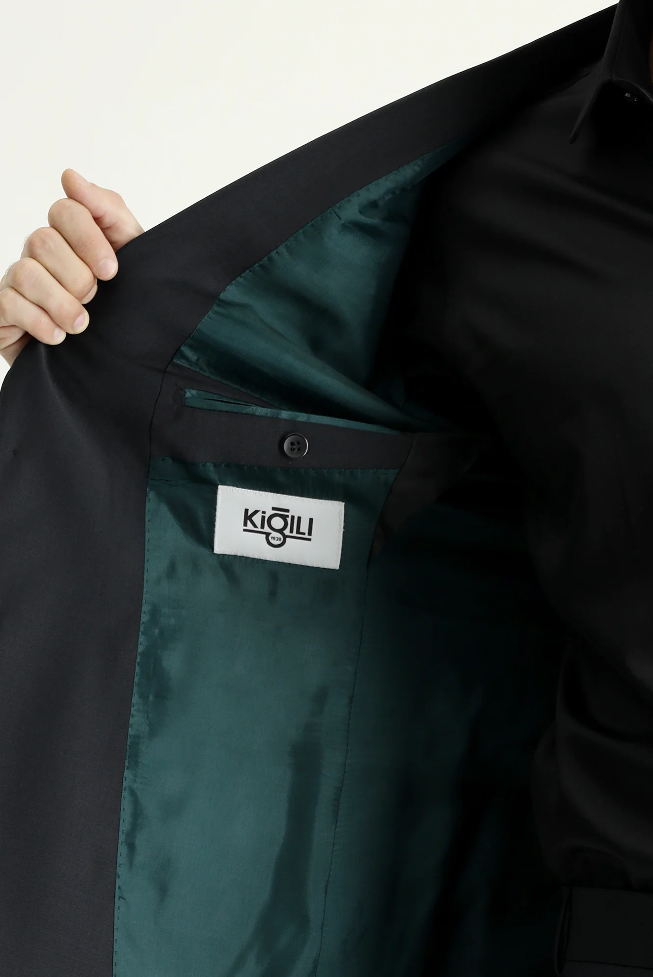 Siyah 6 Drop Regular Fit Standart Kesim Takım Elbise - Image 8