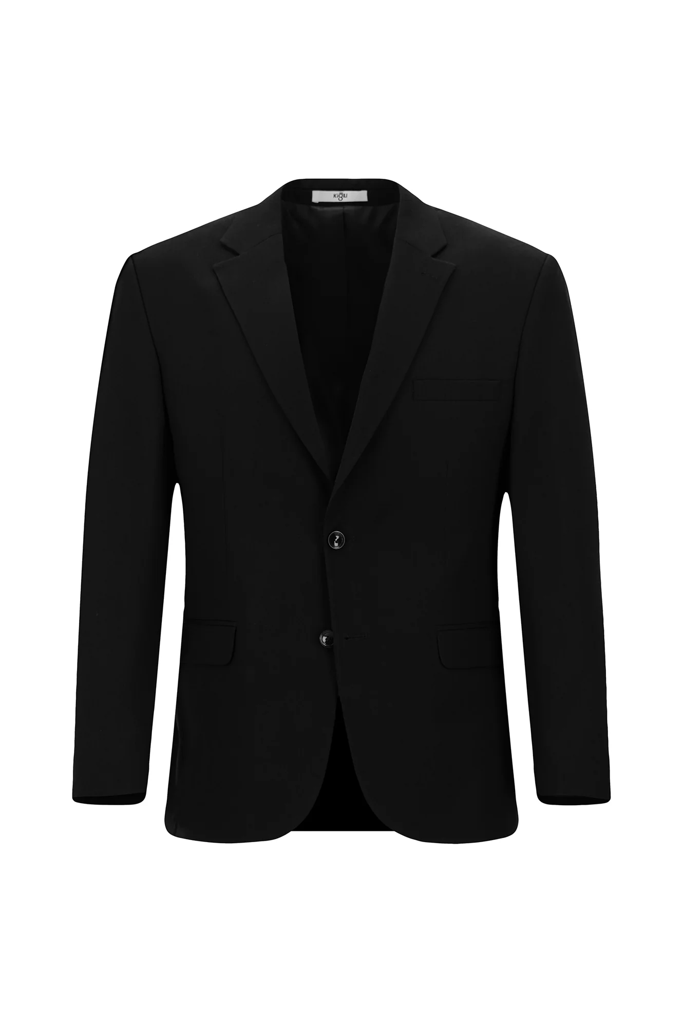 Siyah 6 Drop Regular Fit Standart Kesim Takım Elbise - Image 2