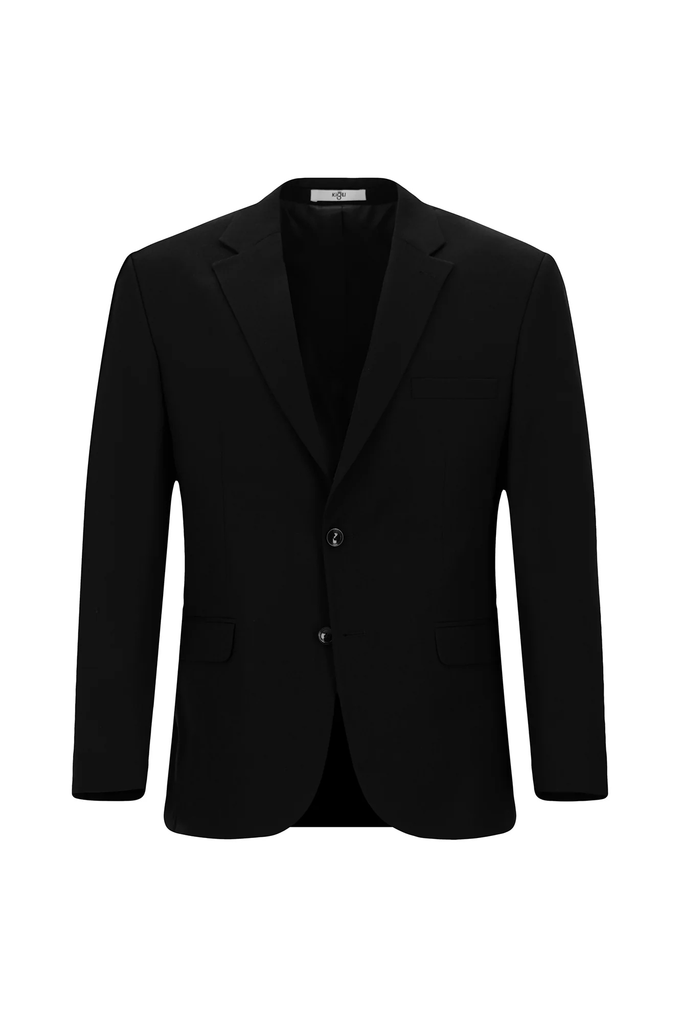 Siyah 6 Drop Regular Fit Standart Kesim Takım Elbise - Image 2
