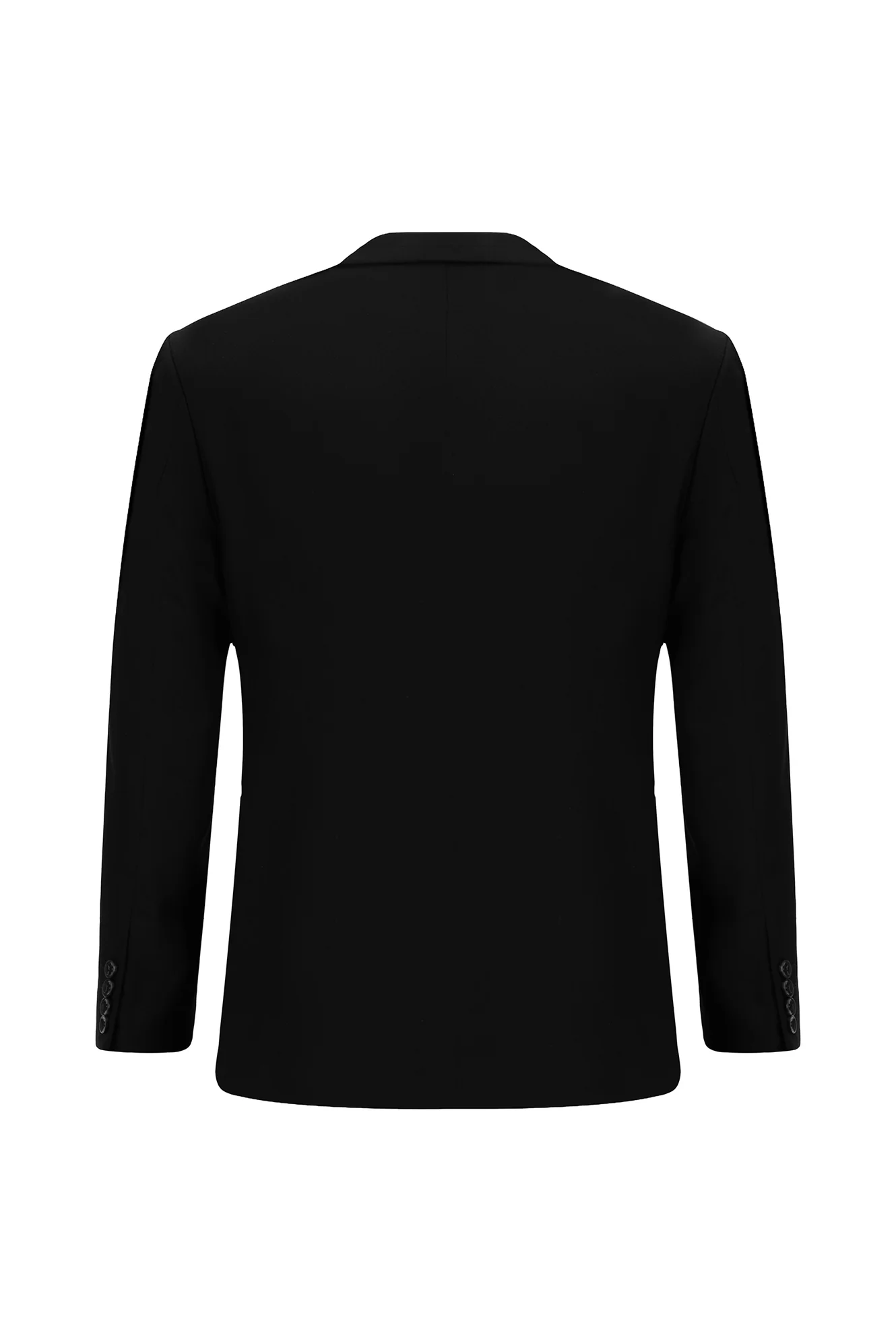 Siyah 6 Drop Regular Fit Standart Kesim Takım Elbise - Image 3