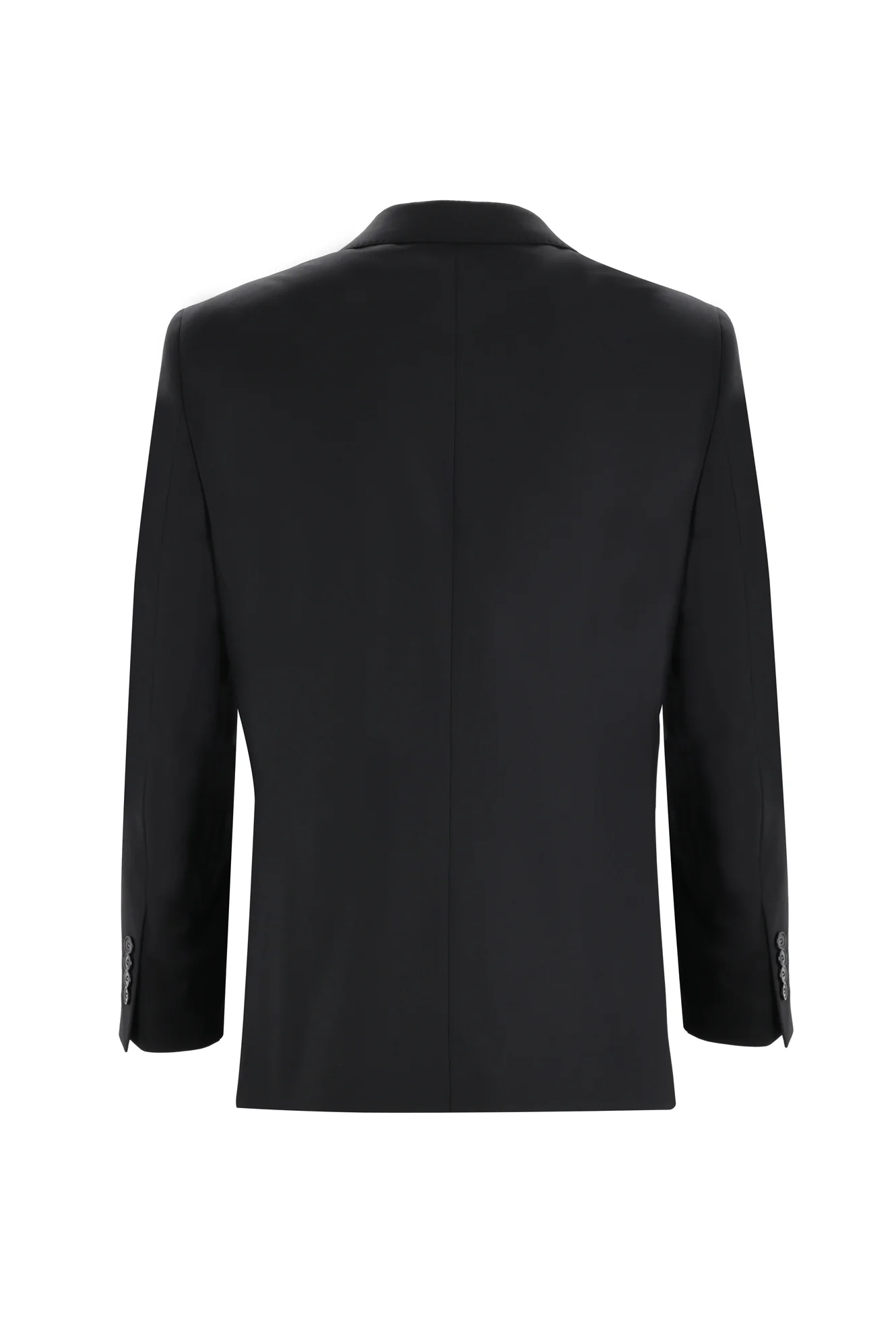 Siyah 7 Drop Slim Fit Dar Kesim Takım Elbise - Image 3