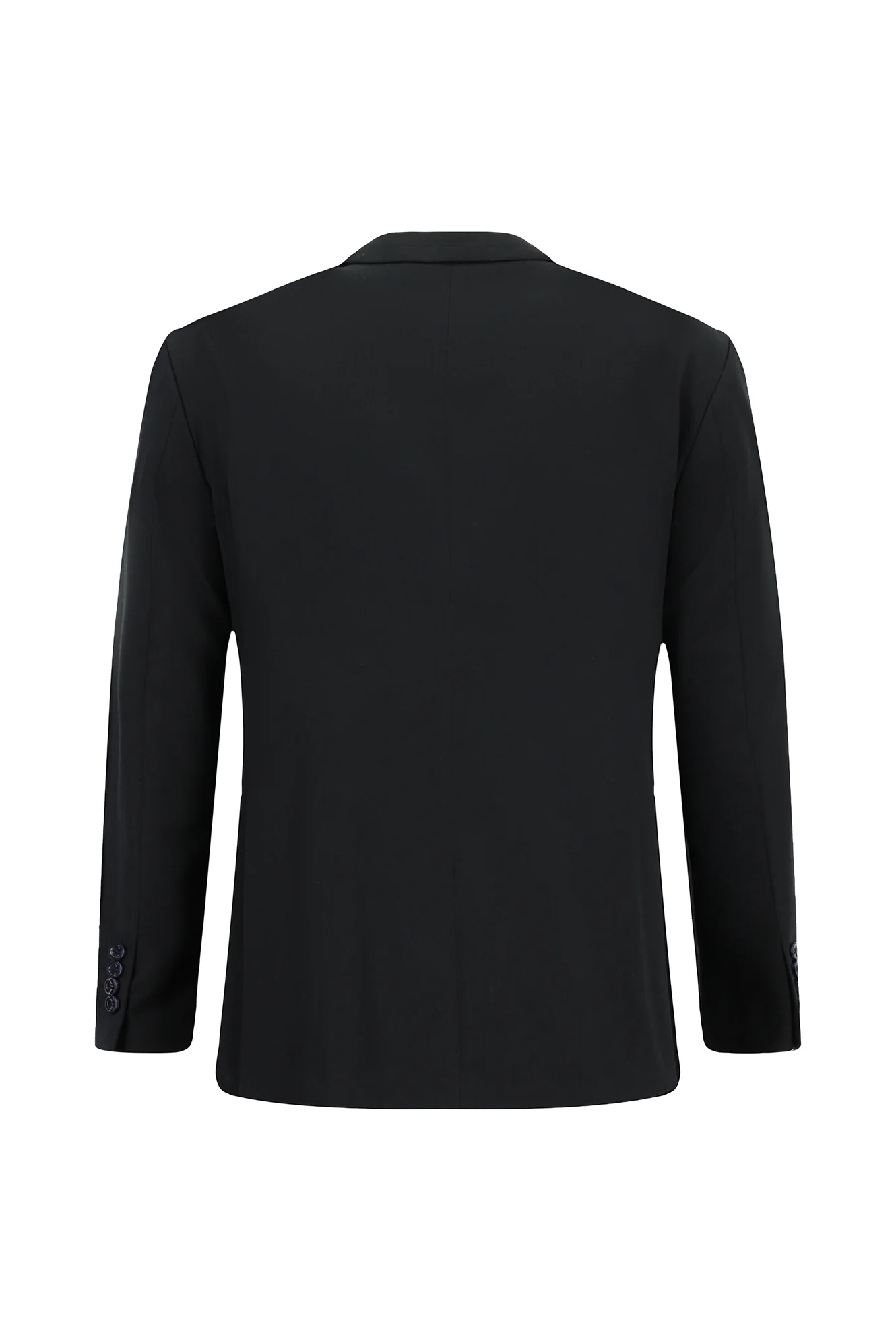 Siyah Lacivert 7 Drop Slim Fit Dar Kesim Takım Elbise - Image 3