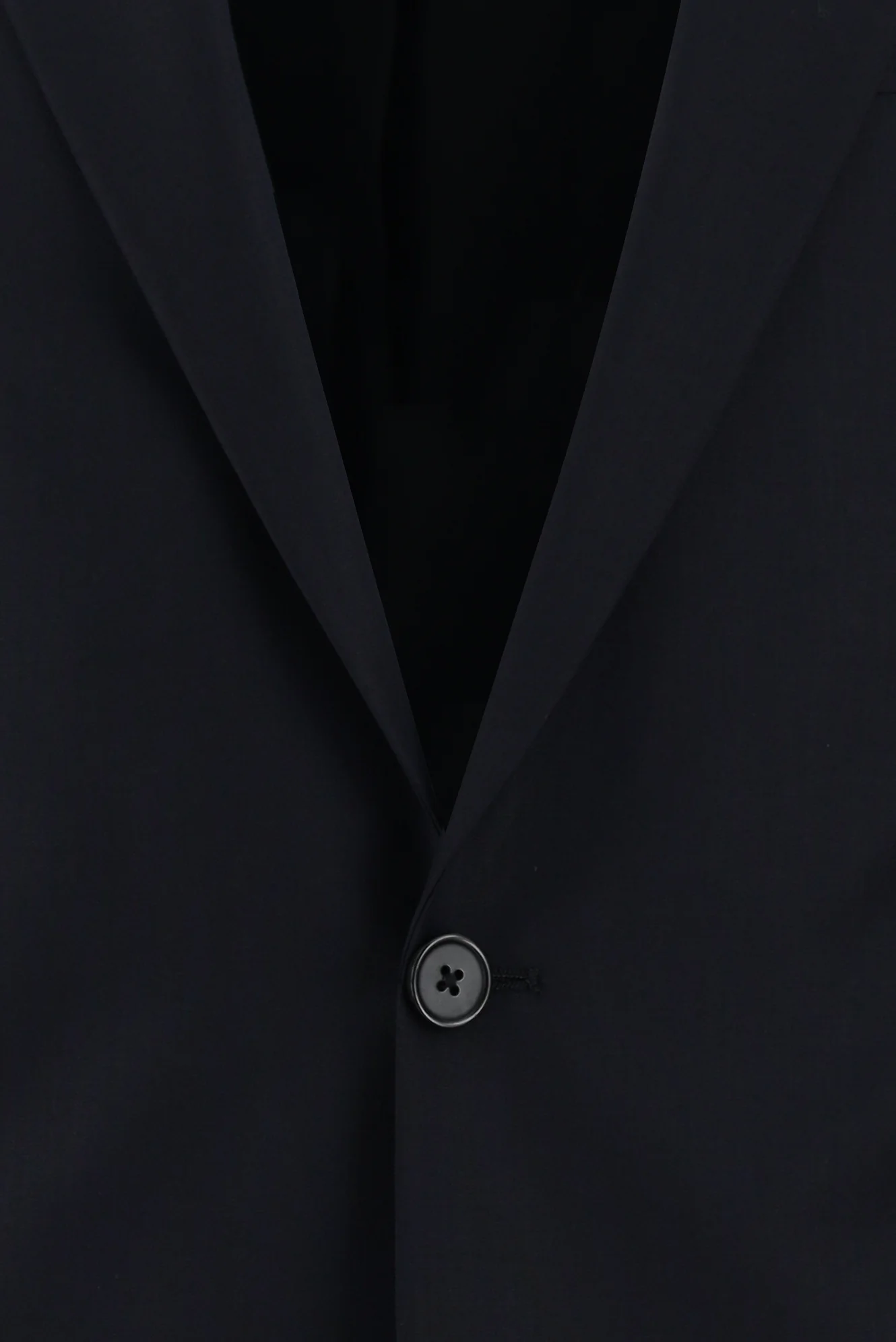 Siyah Lacivert 8 Drop Long Slim Fit Uzun Dar Kesim Takım Elbise - Image 4