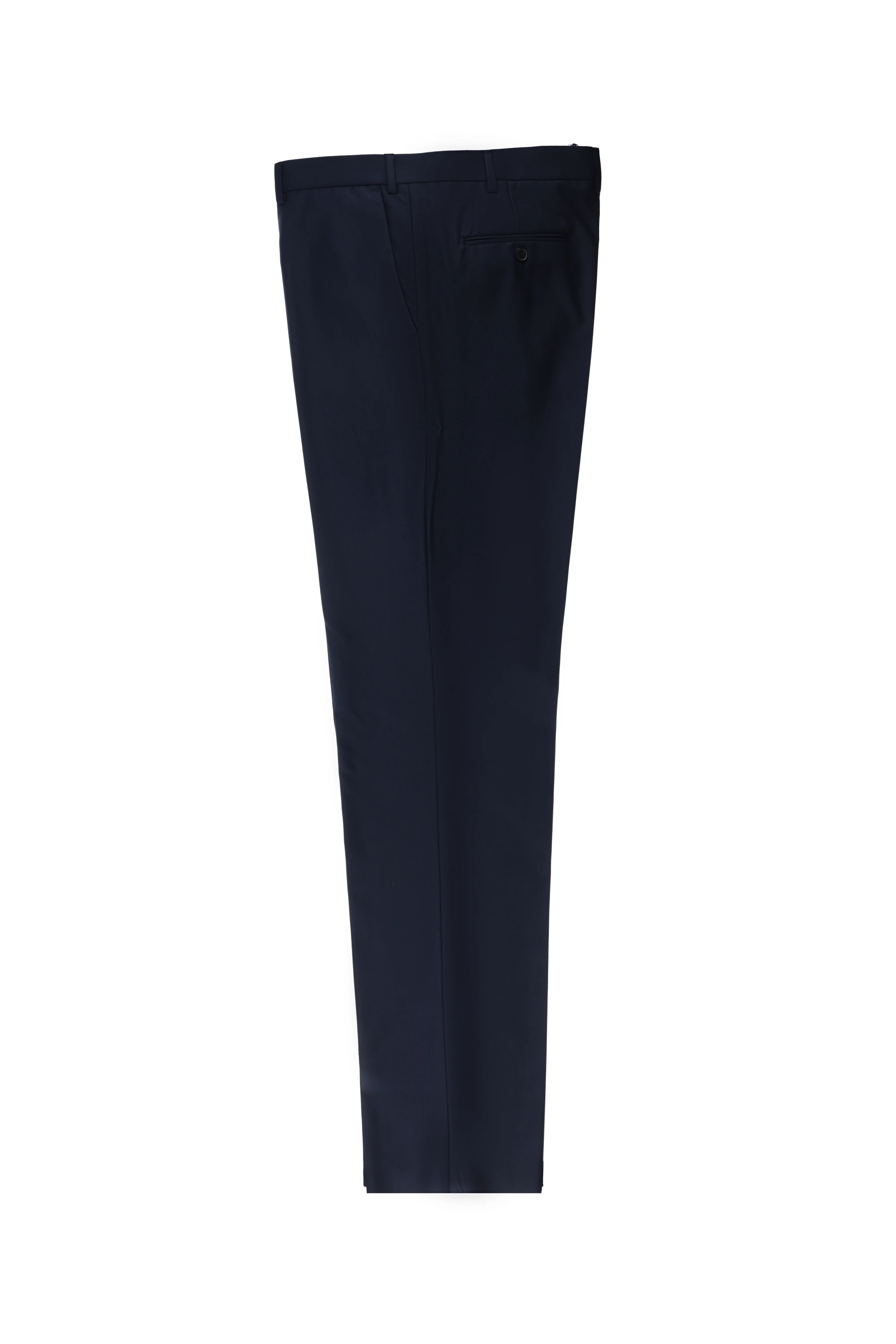 Siyah Lacivert 4 Drop Relaxed Fit Rahat Kesim Klasik Kumaş Pantolon