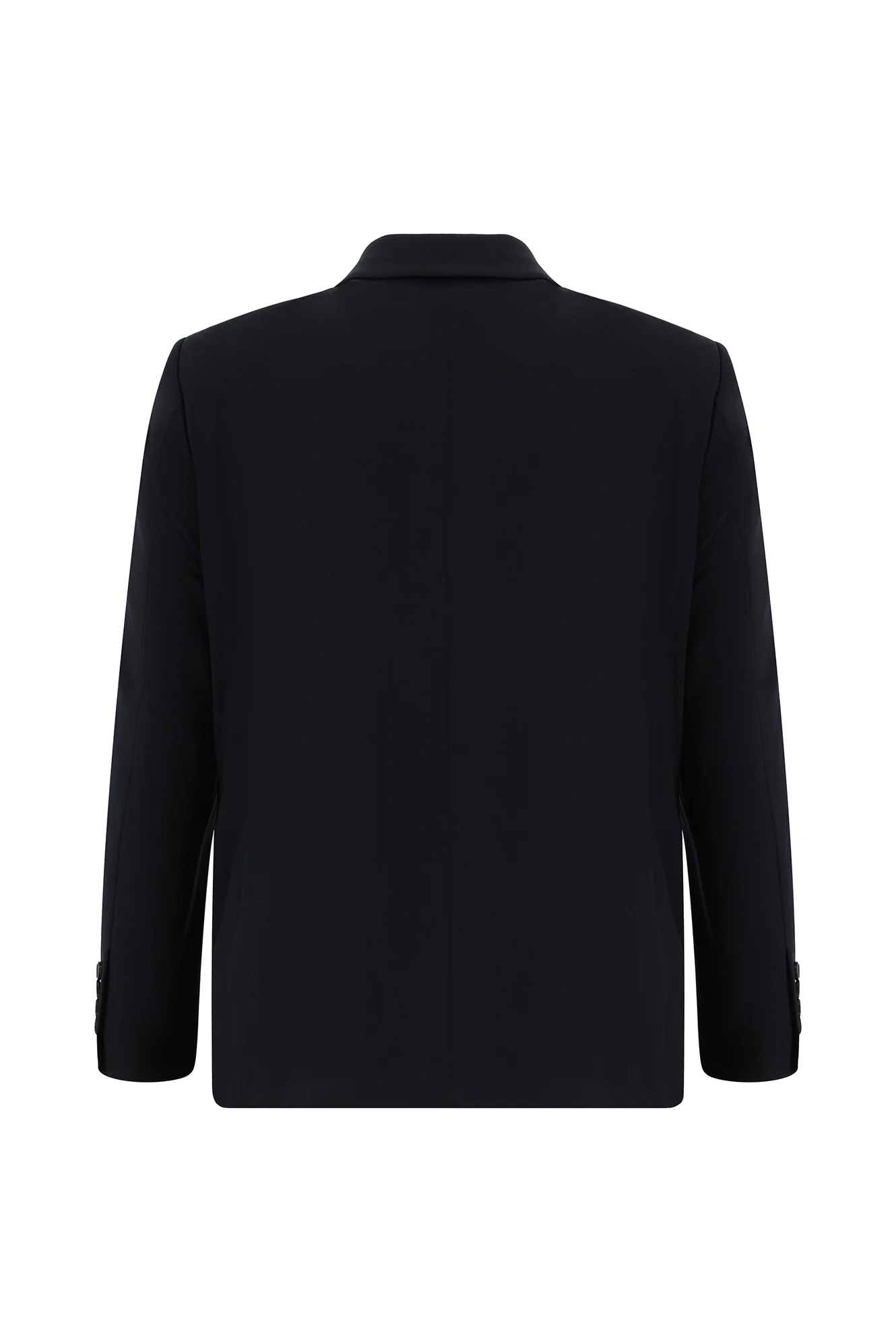 Siyah Lacivert 4 Drop Relaxed Fit Rahat Kesim Takım Elbise - Image 3