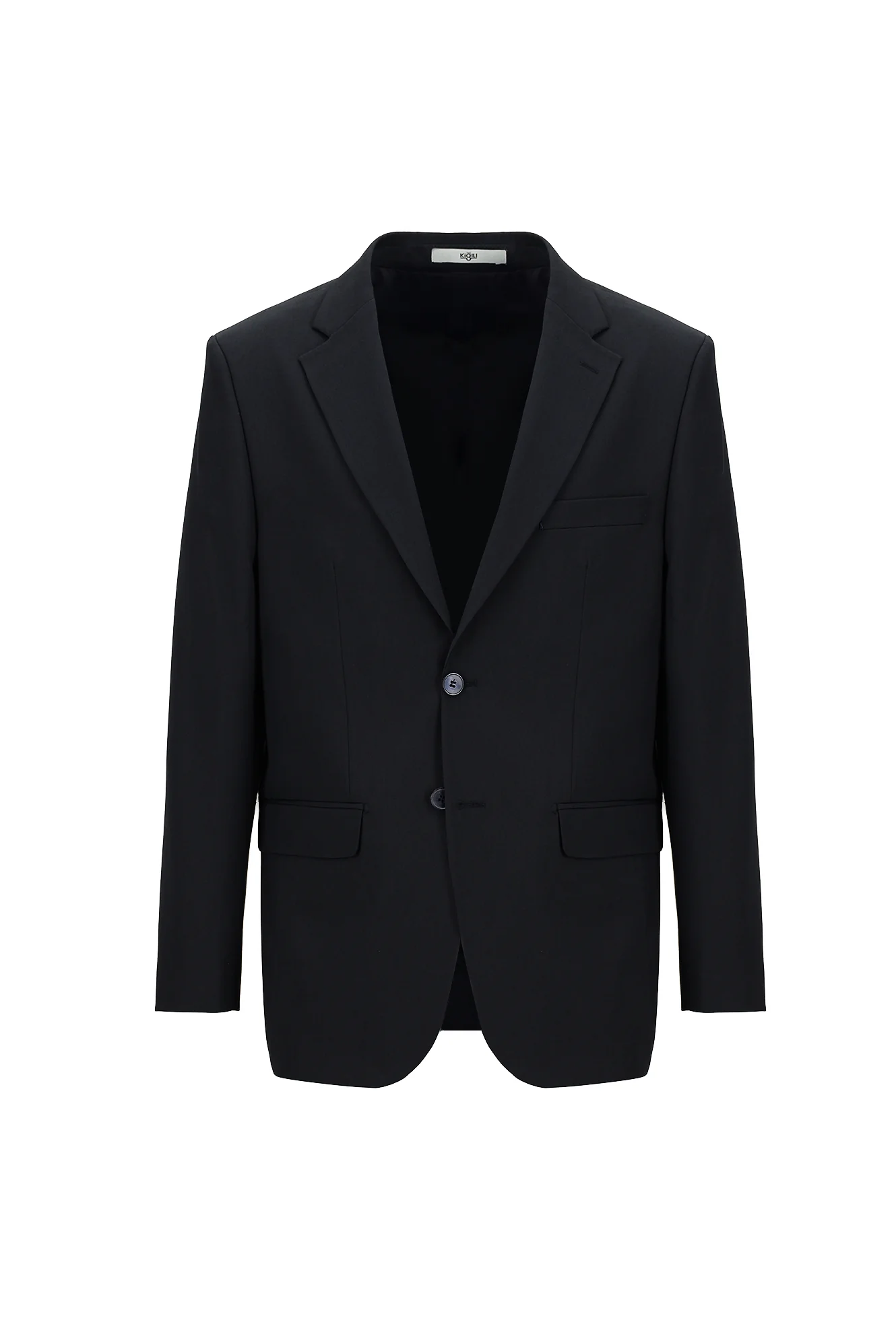 Siyah Lacivert 4 Drop Relaxed Fit Rahat Kesim Takım Elbise - Image 2
