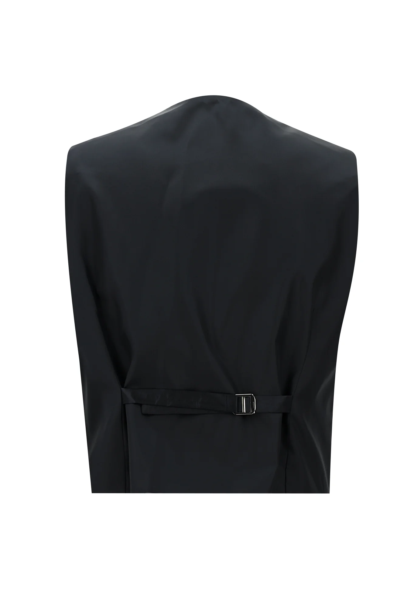 Siyah Lacivert 7 Drop Slim Fit Dar Kesim Kombinli Yelekli Takım Elbise - Image 5
