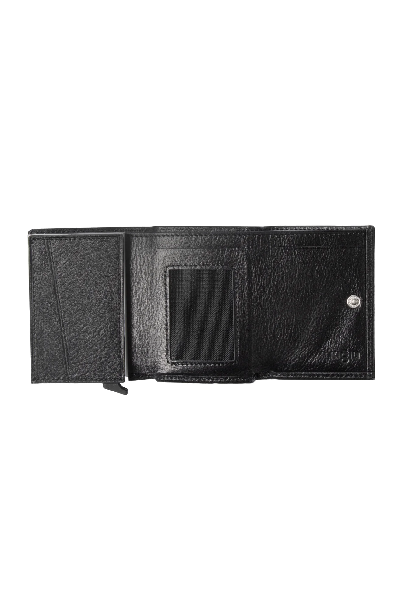 Siyah Mekanizmalı Deri Cüzdan - Image 3