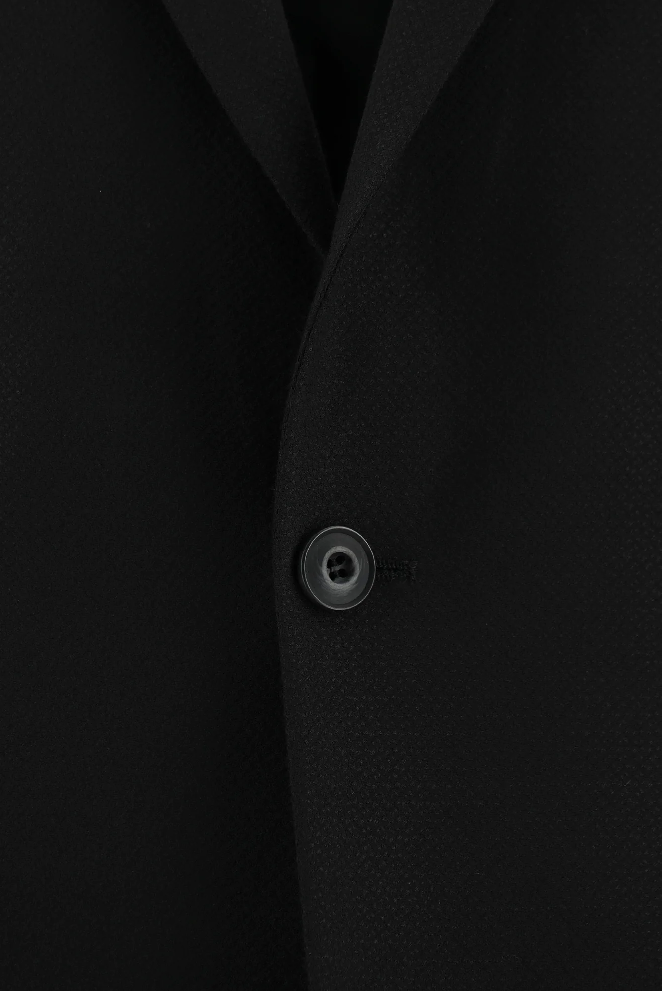 Siyah 6 Drop Regular Fit Standart Kesim Desenli Takım Elbise - Image 4
