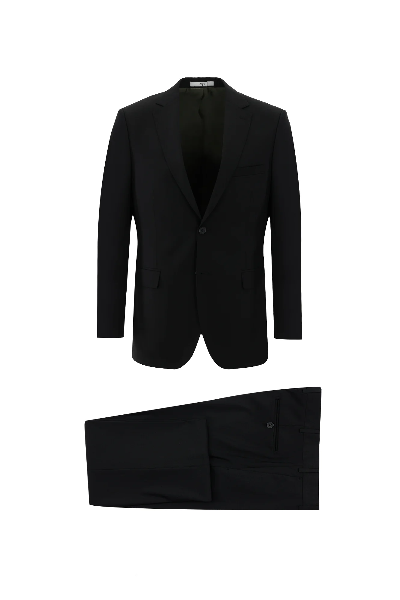 Siyah 6 Drop Regular Fit Standart Kesim Takım Elbise