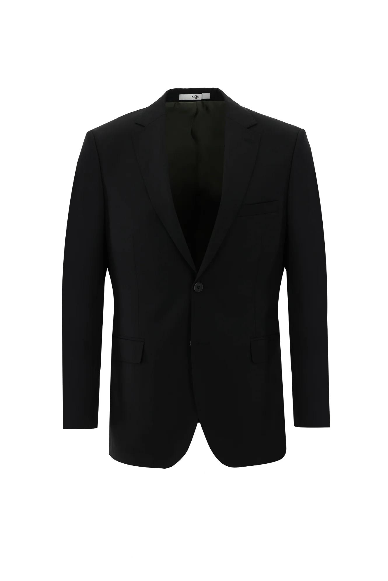 Siyah 6 Drop Regular Fit Standart Kesim Takım Elbise - Image 2