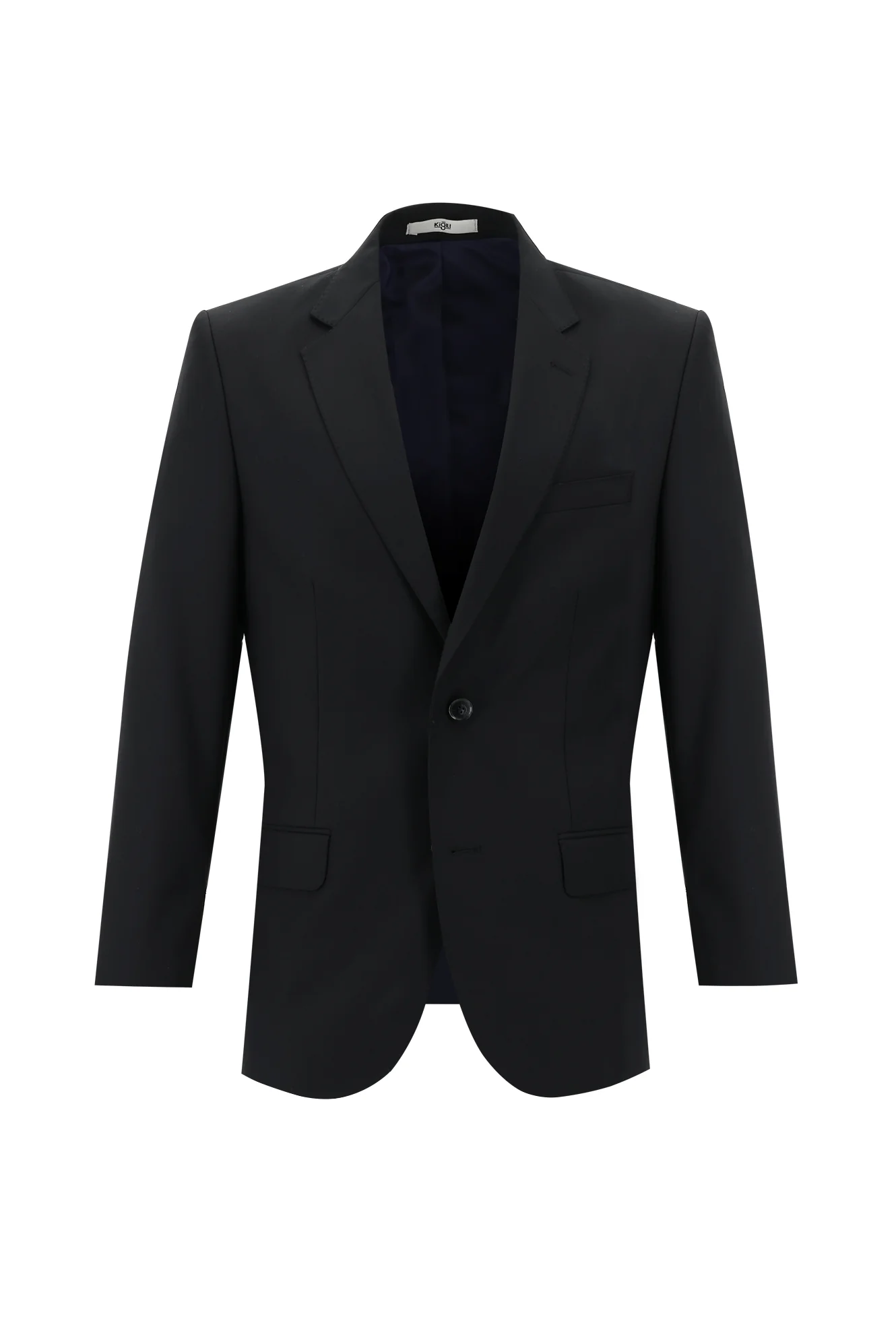 Siyah 6 Drop Regular Fit Standart Kesim Takım Elbise - Image 2