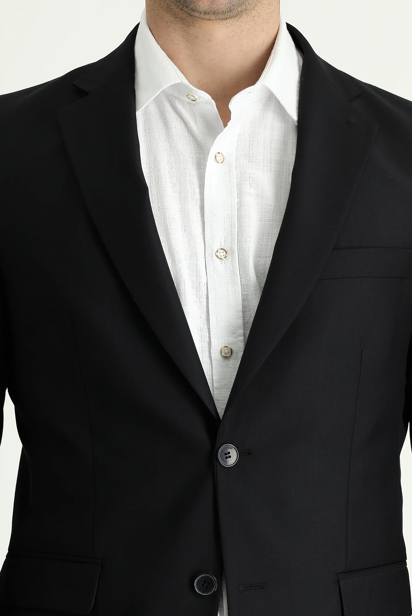 Siyah 6 Drop Regular Fit Standart Kesim Takım Elbise - Image 3