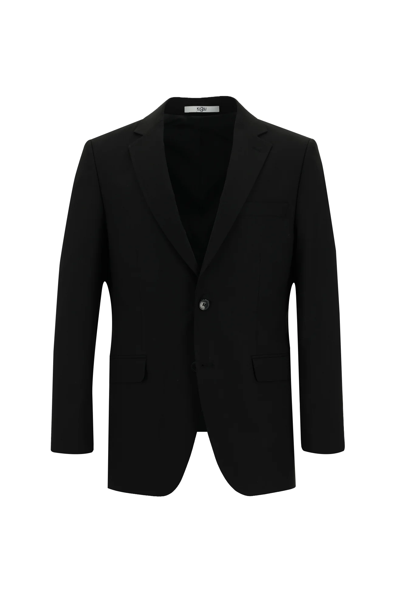 Siyah 6 Drop Regular Fit Standart Kesim Takım Elbise - Image 2