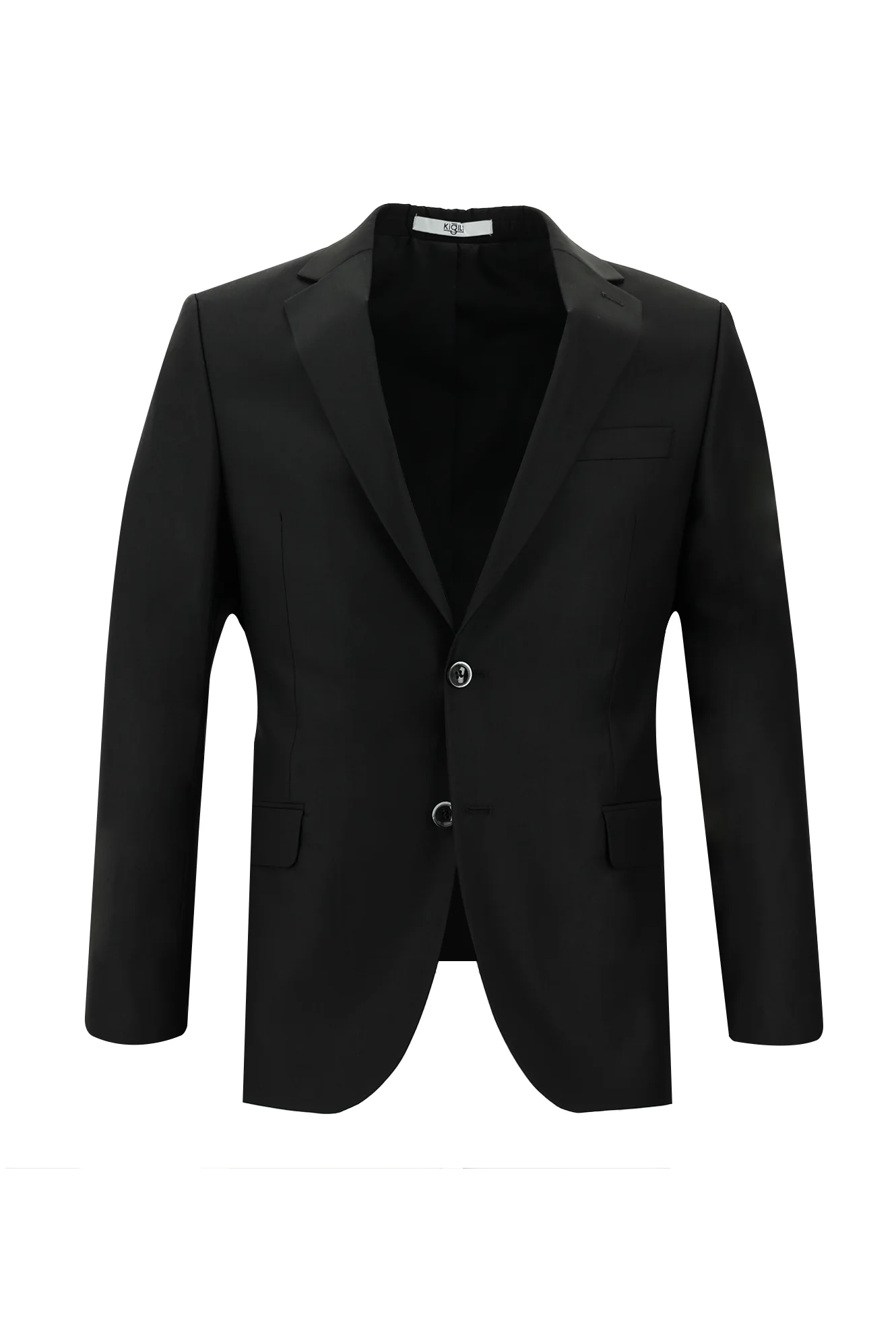Siyah 6 Drop Regular Fit Standart Kesim Takım Elbise - Image 2