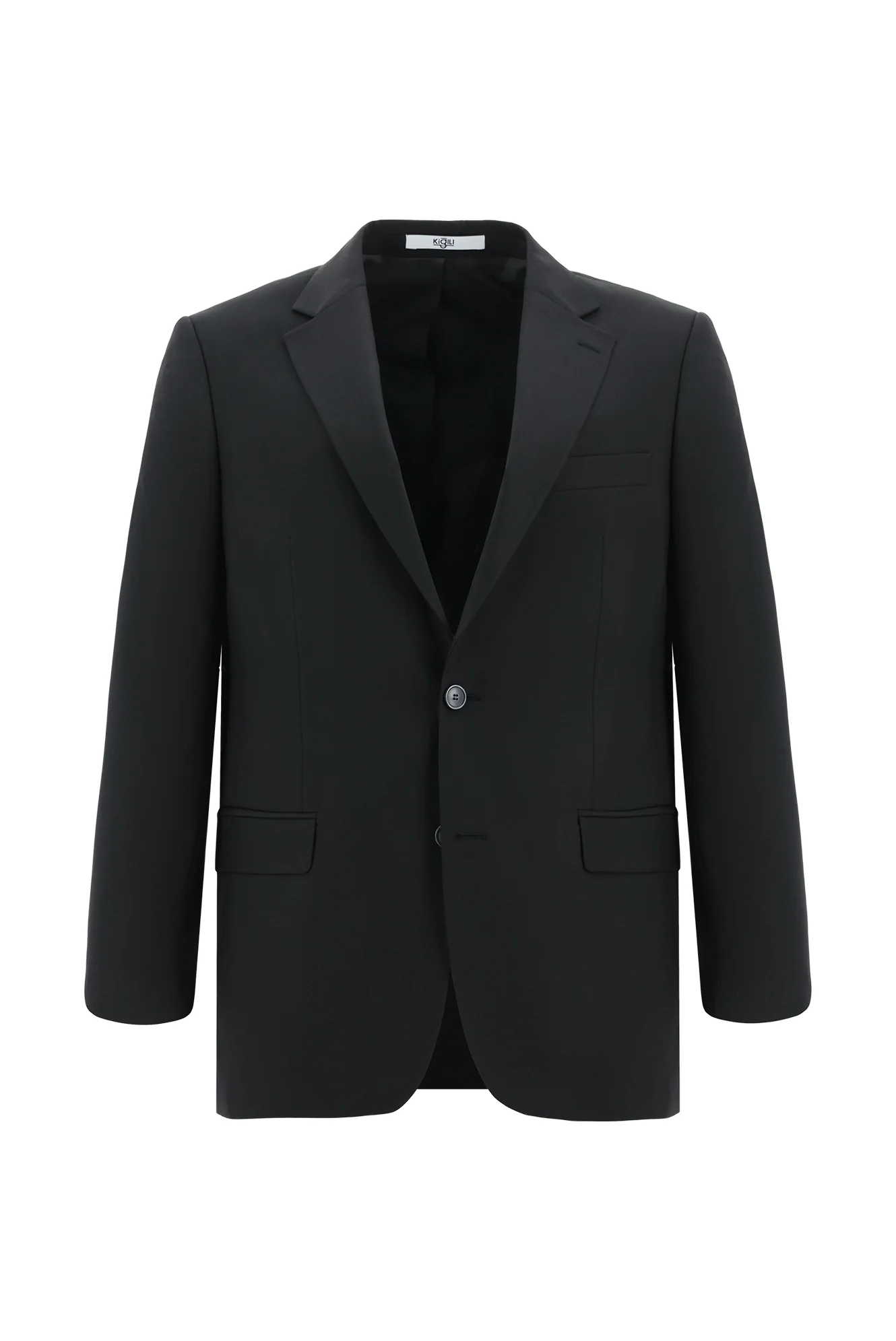 Siyah 6 Drop Regular Fit Standart Kesim Takım Elbise - Image 2