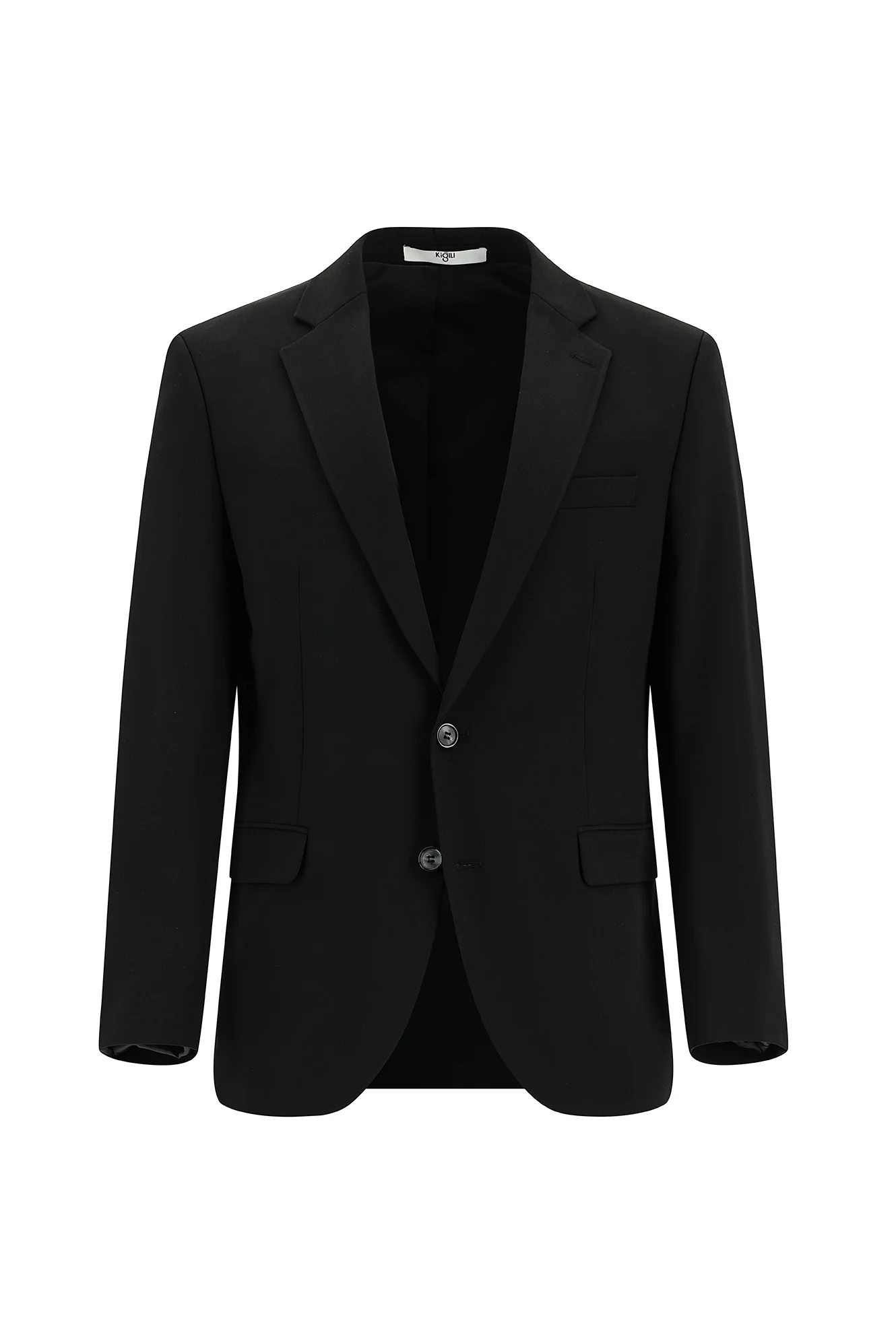 Siyah 6 Drop Regular Fit Standart Kesim Takım Elbise - Image 2
