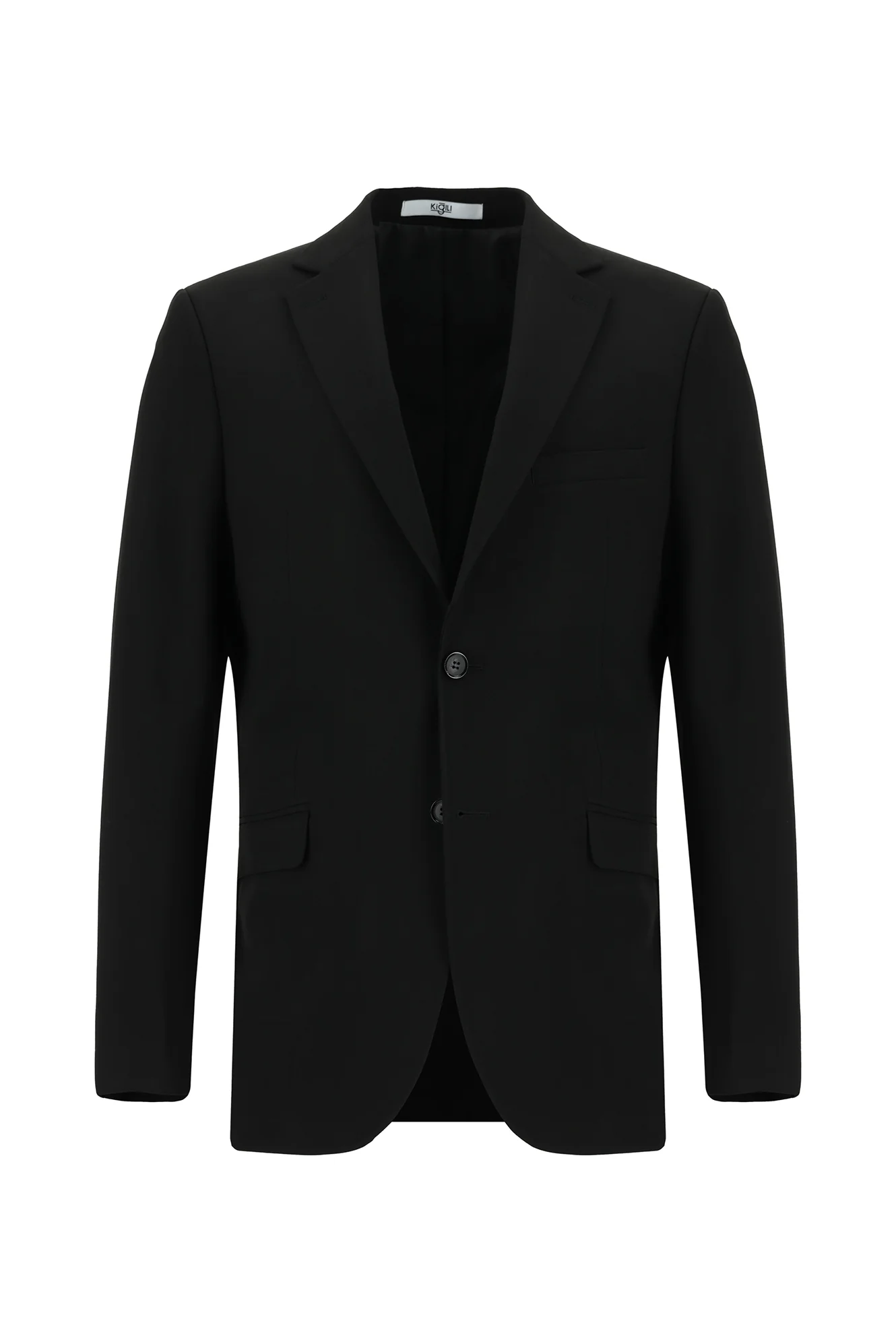 Siyah 6 Drop Regular Fit Standart Kesim Takım Elbise - Image 2