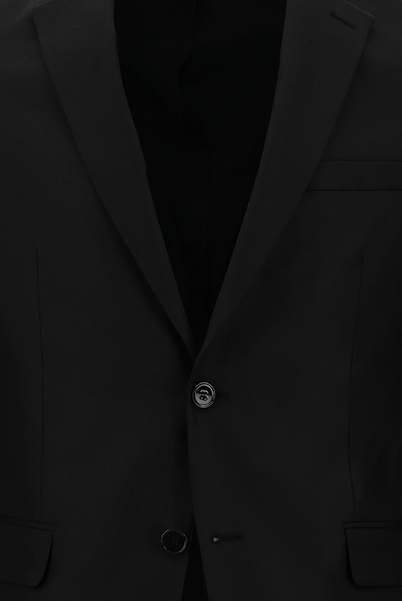 Siyah 6 Drop Regular Fit Standart Kesim Takım Elbise - Image 4