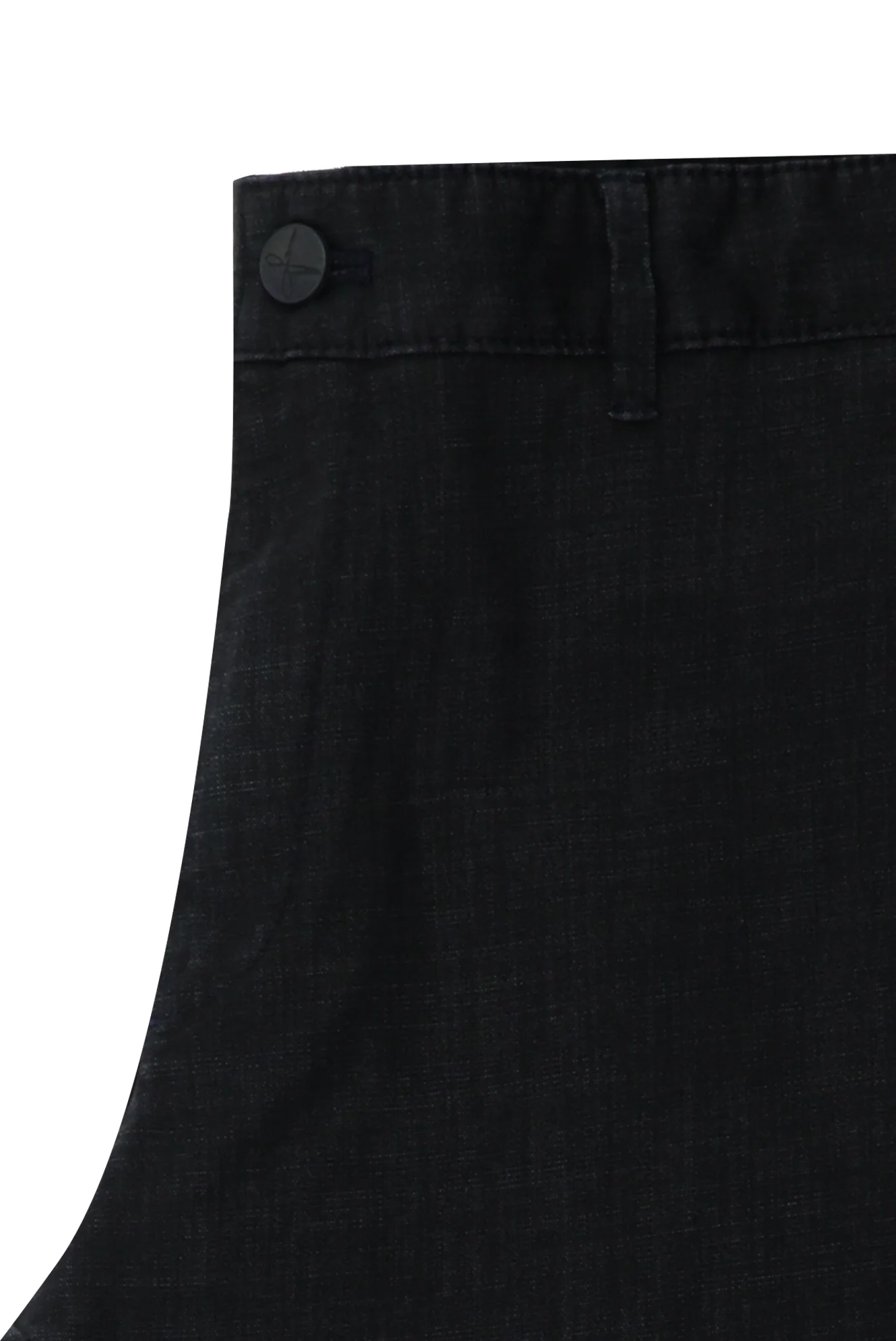 Siyah Regular Fit Standart Kesim Likralı Denim Look Pantolon - Image 5