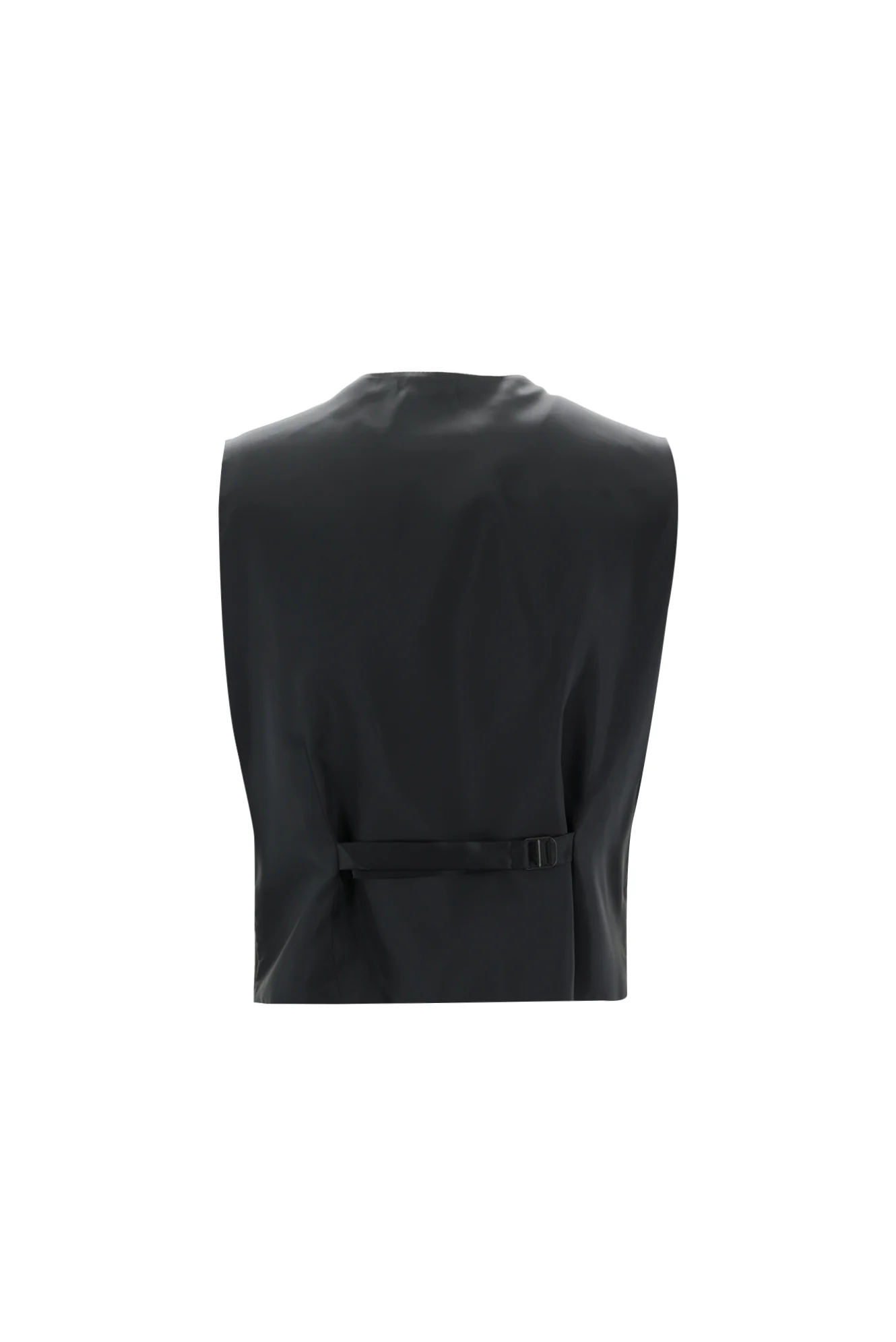Siyah 6 Drop Regular Fit Standart Kesim Yelekli Takım Elbise - Image 5
