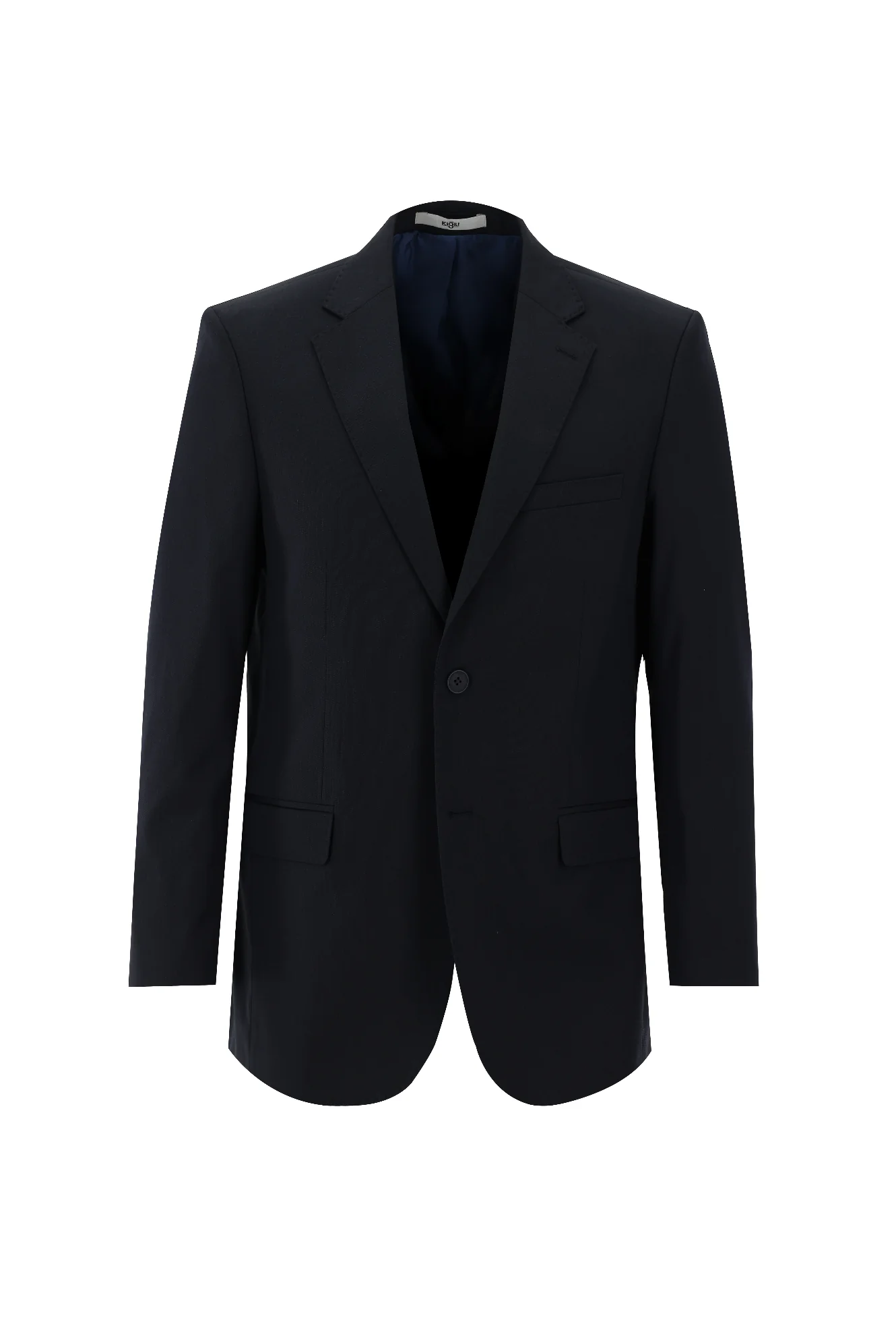 Siyah 4 Drop Relaxed Fit Rahat Kesim Takım Elbise - Image 2