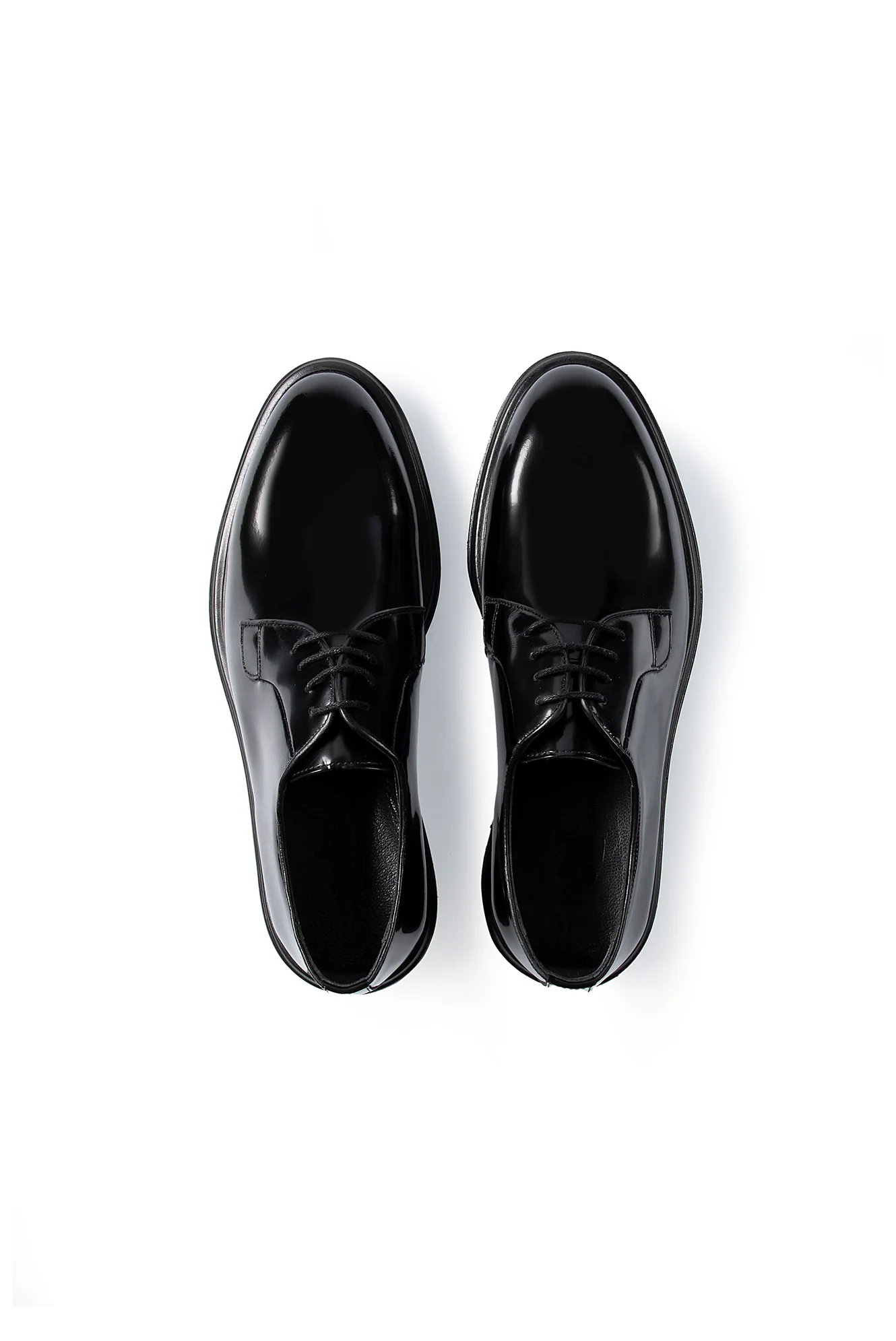 Siyah Rugan Deri Smart Casual Ayakkabı - Image 5