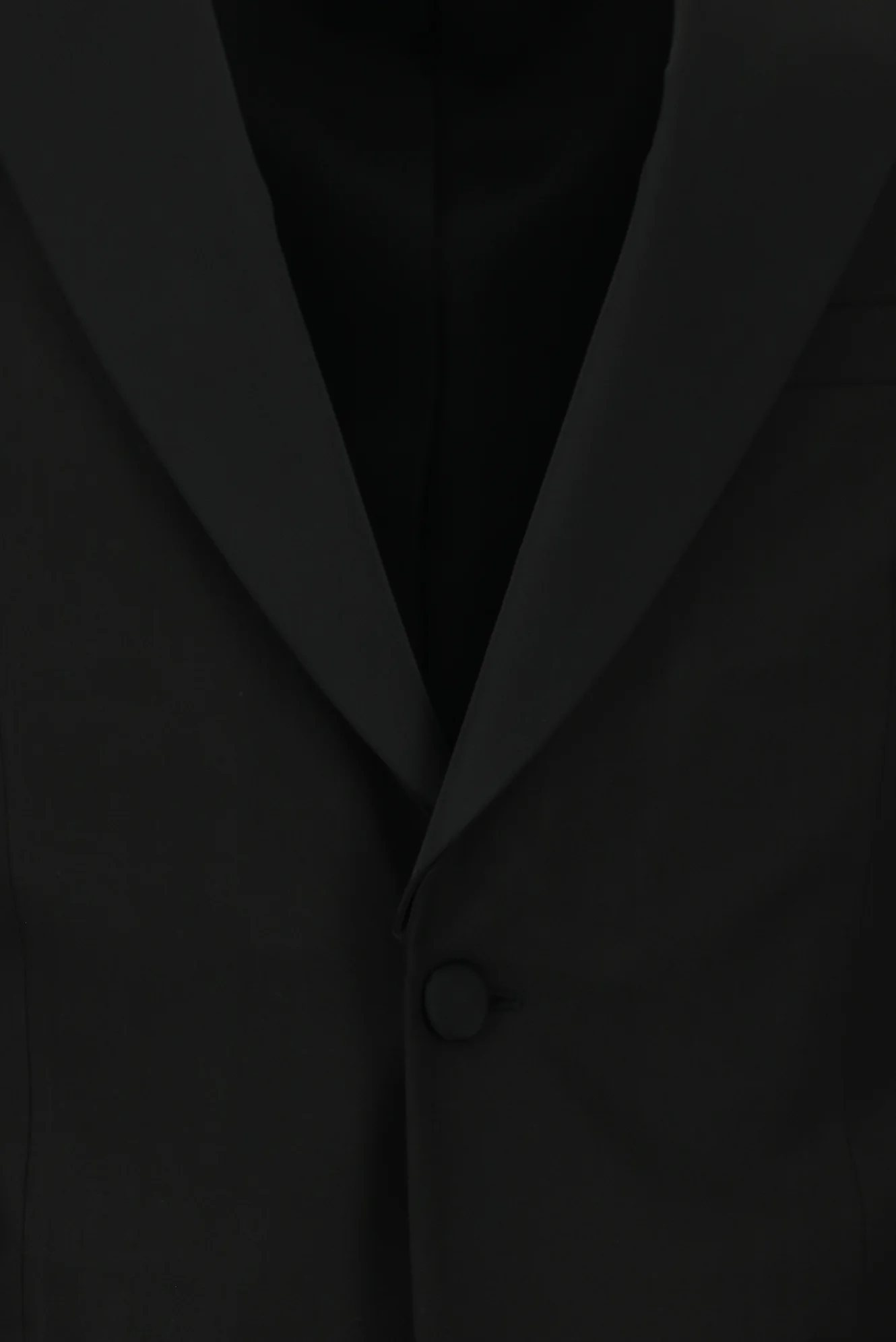 Siyah 7 Drop Slim Fit Dar Kesim Kırlangıç Yaka Smokin & Damatlık - Image 8