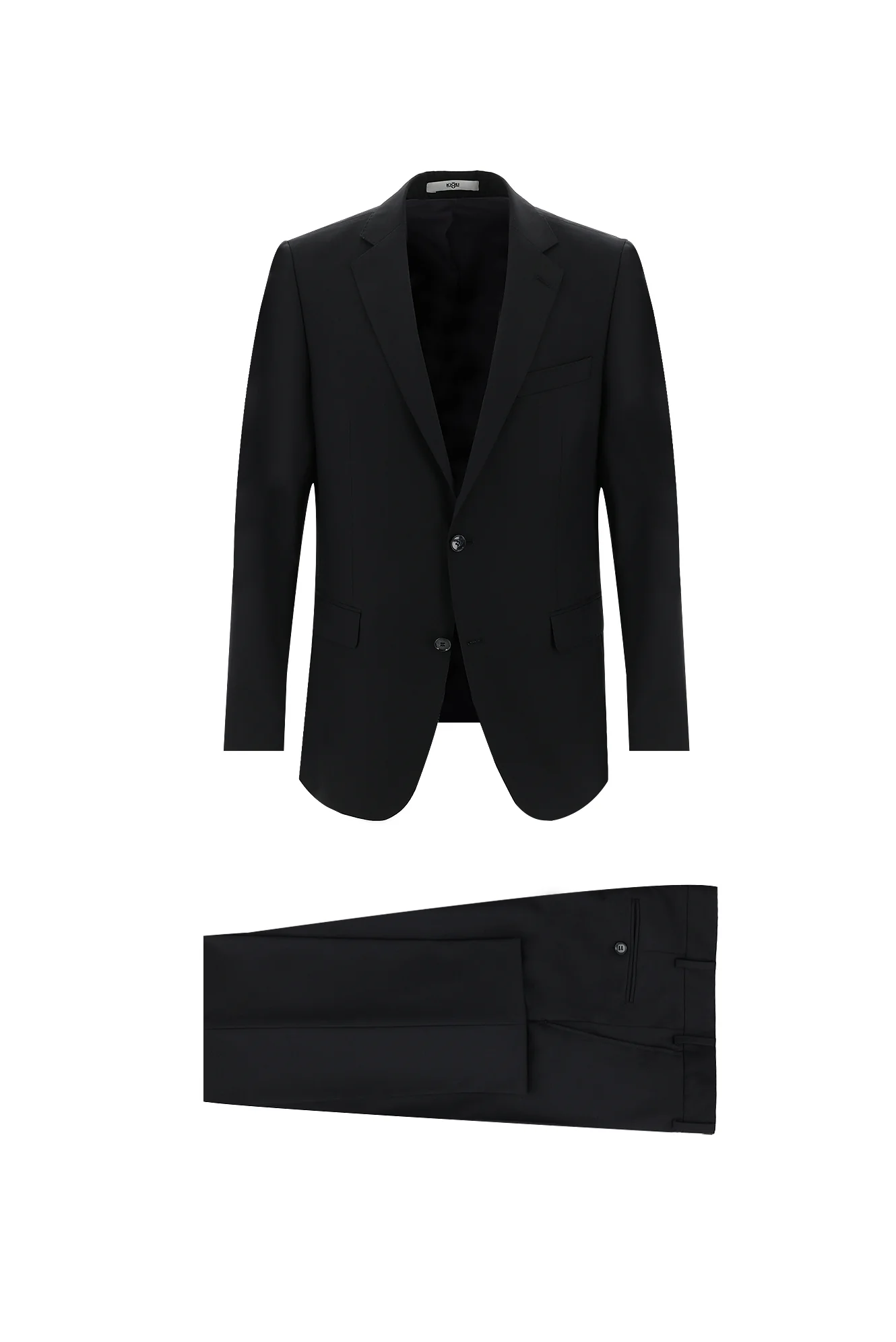 Siyah 7 Drop Slim Fit Dar Kesim Takım Elbise