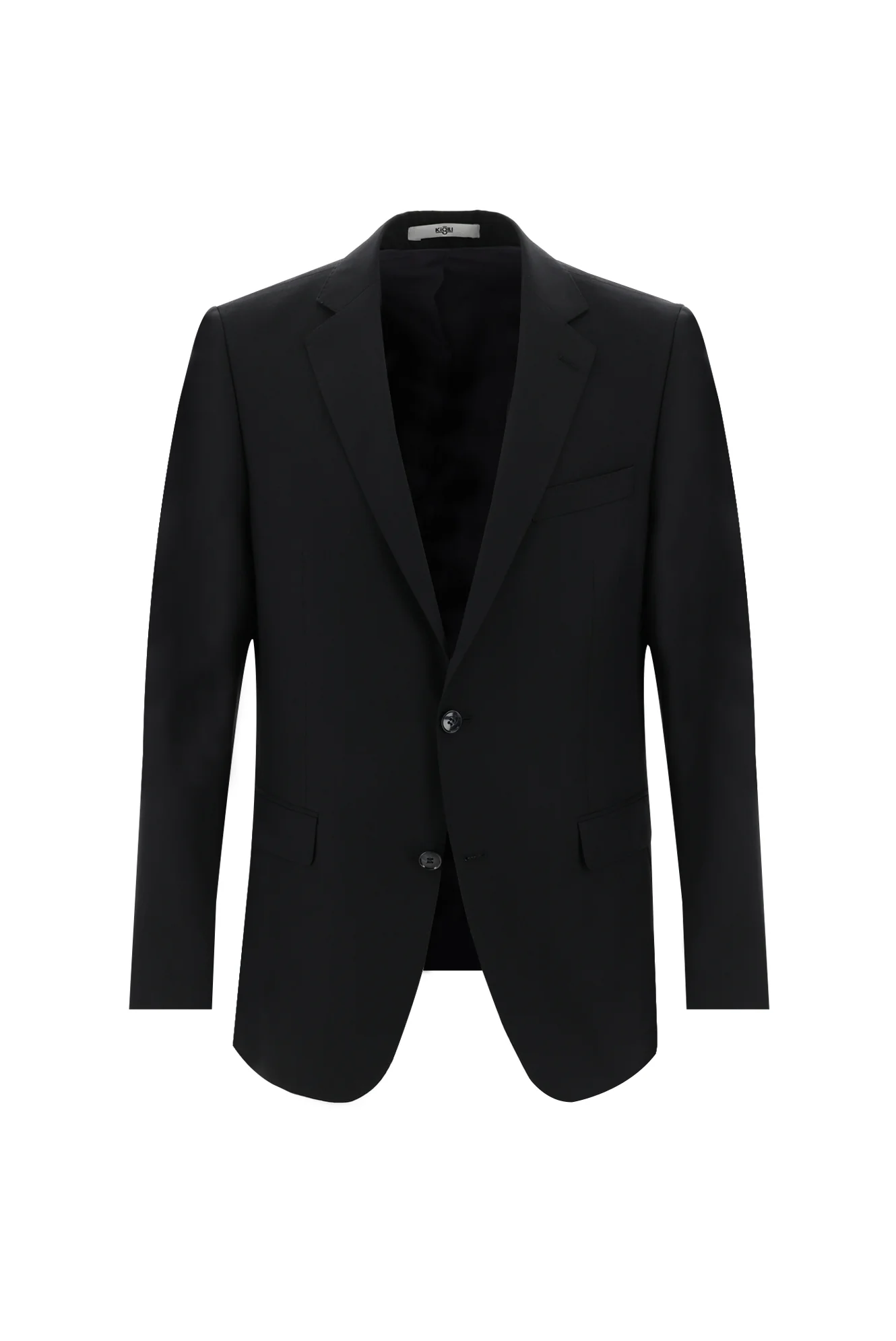 Siyah 7 Drop Slim Fit Dar Kesim Takım Elbise - Image 2