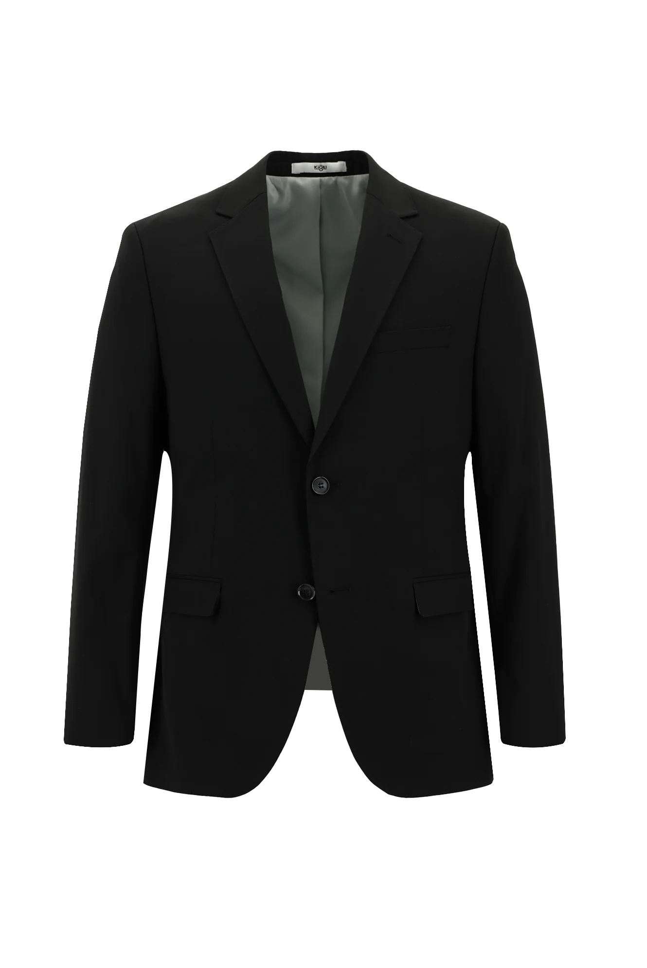 Siyah 7 Drop Slim Fit Dar Kesim Takım Elbise - Image 2