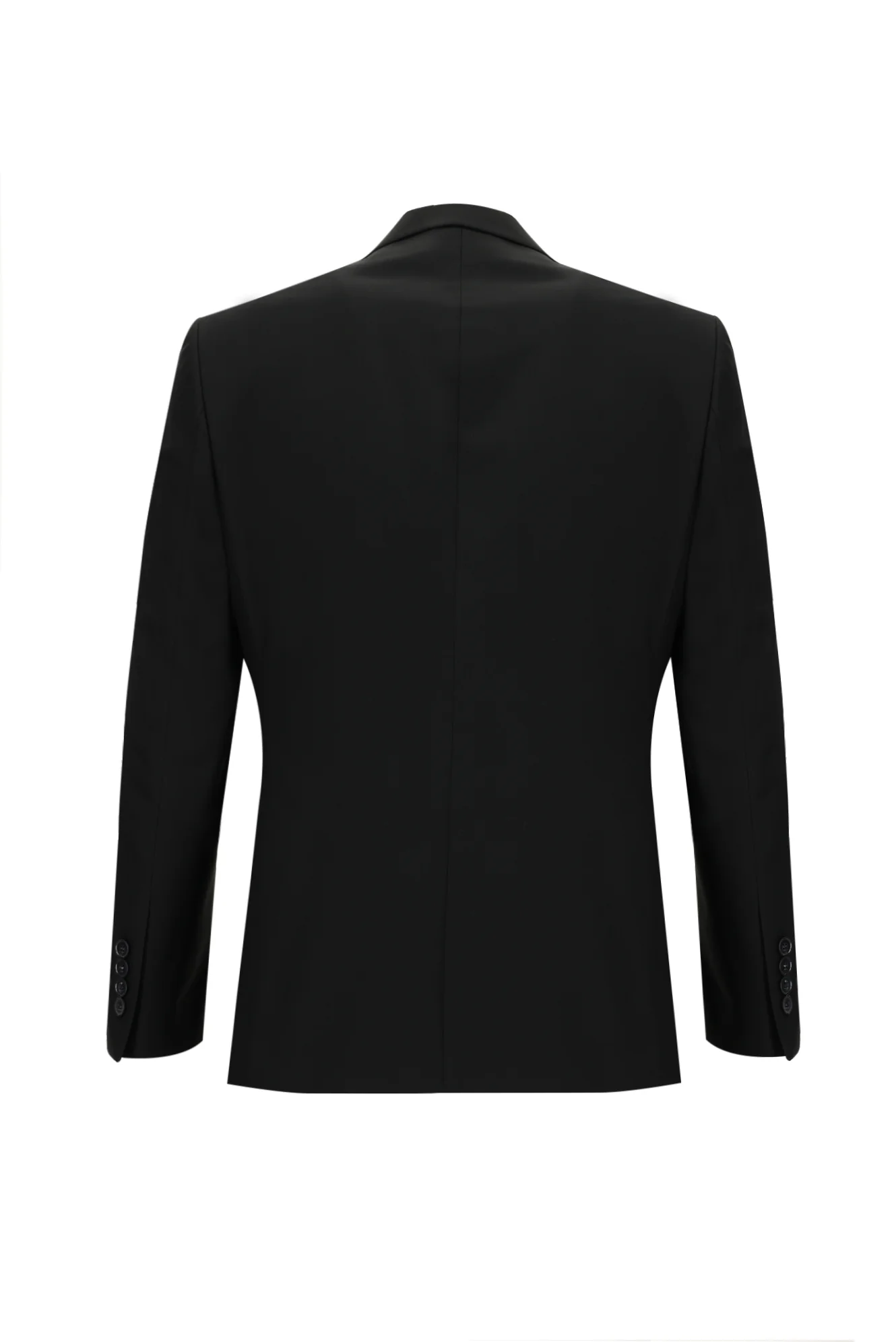Siyah 7 Drop Slim Fit Dar Kesim Takım Elbise - Image 3