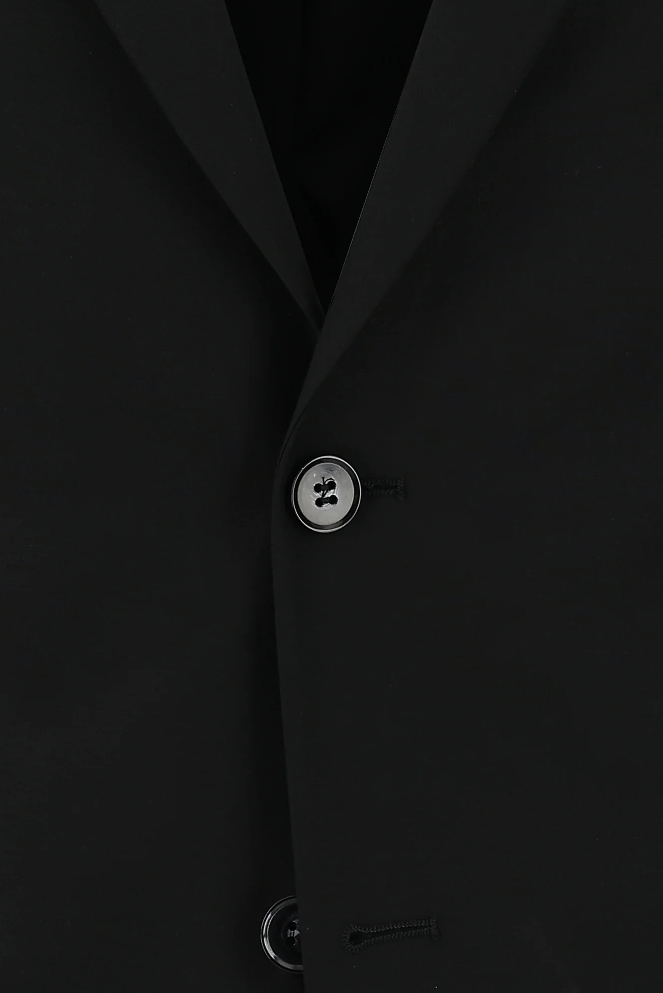 Siyah 7 Drop Slim Fit Dar Kesim Takım Elbise - Image 4