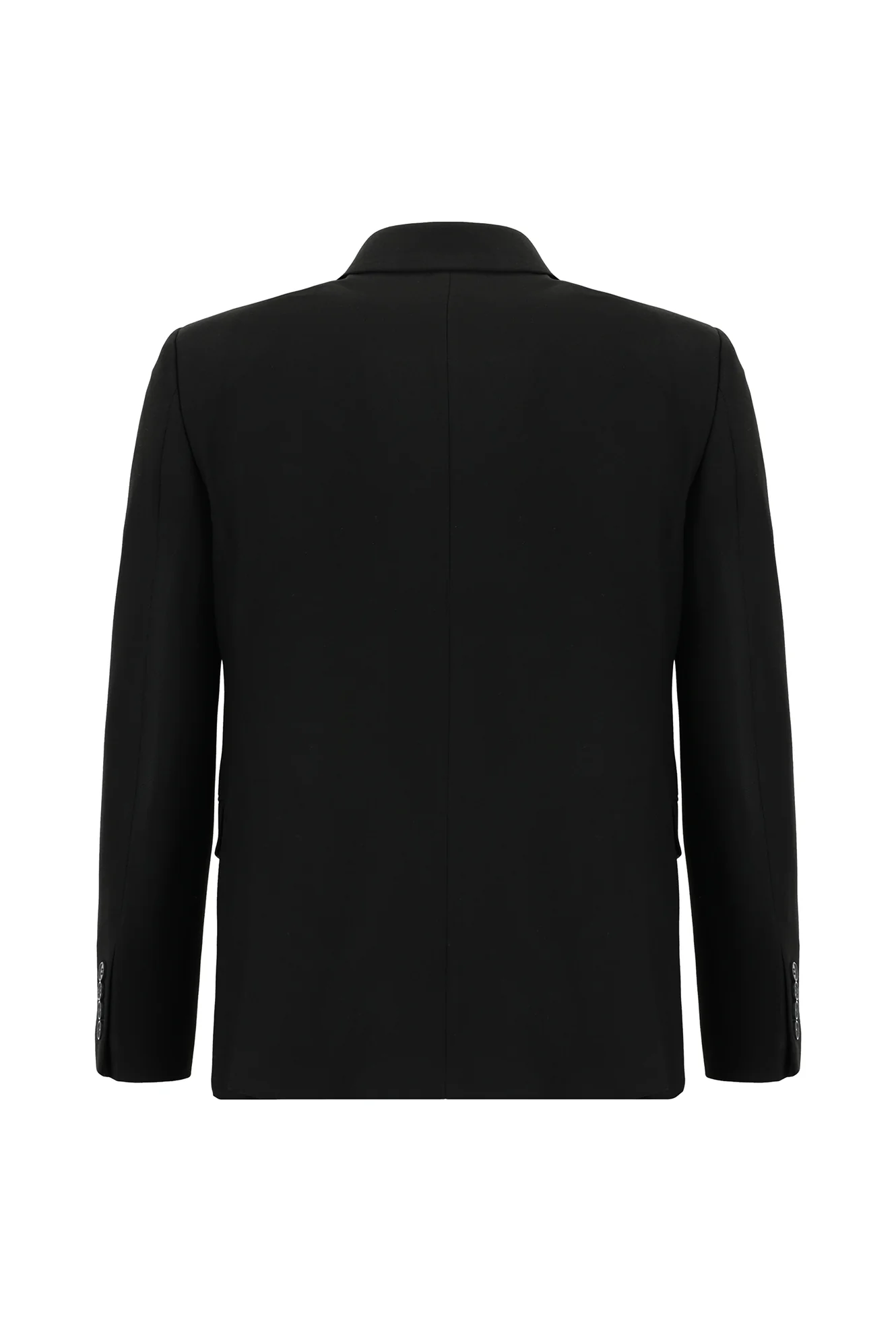 Siyah 7 Drop Slim Fit Dar Kesim Takım Elbise - Image 3