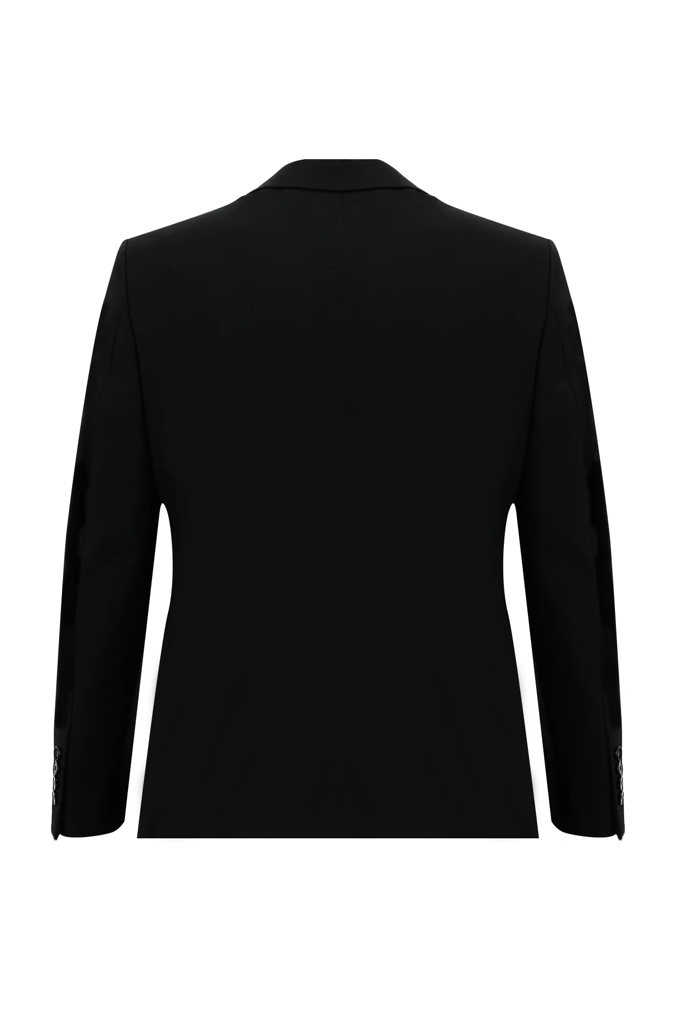 Siyah 7 Drop Slim Fit Dar Kesim Takım Elbise - Image 3