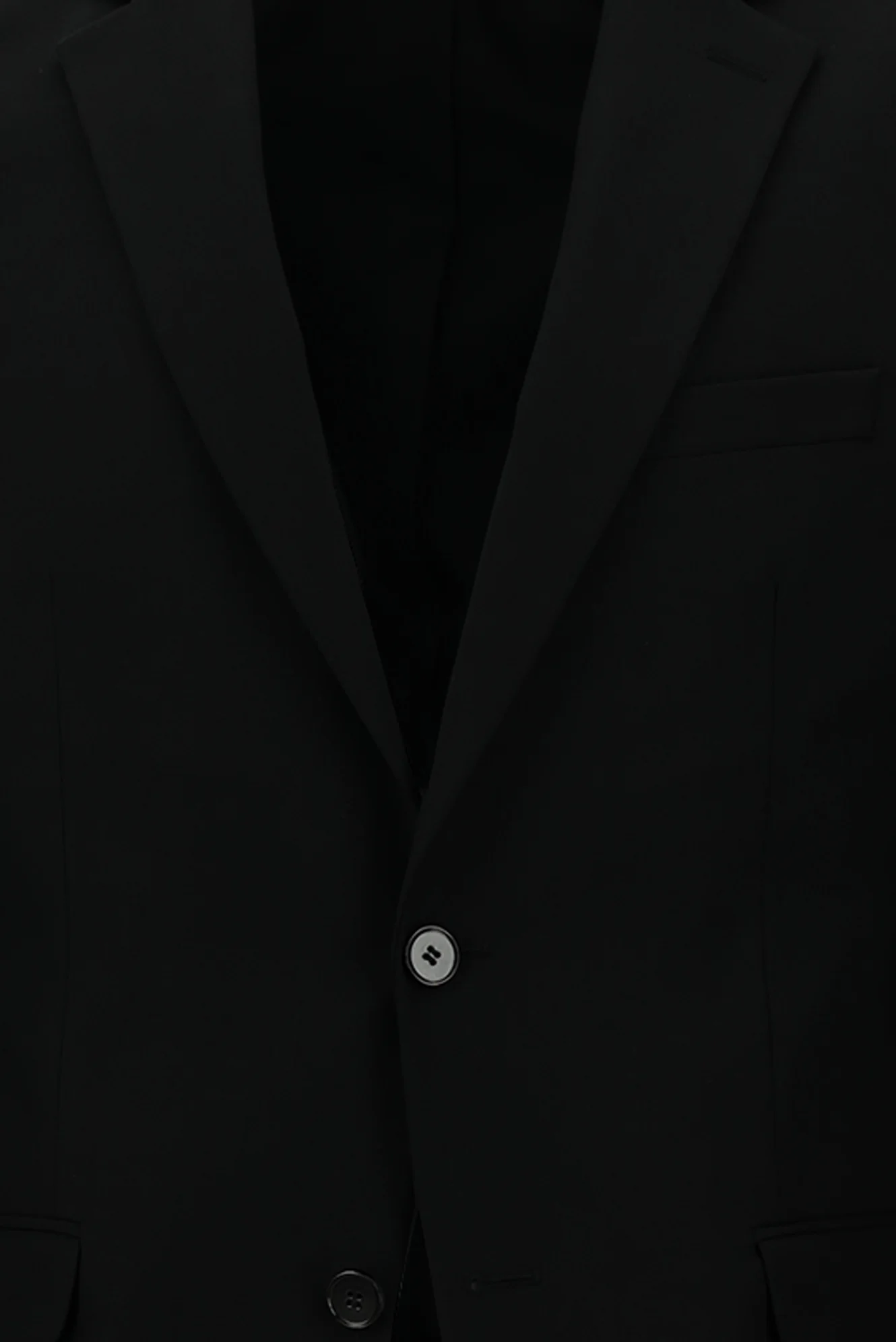 Siyah 7 Drop Slim Fit Dar Kesim Takım Elbise - Image 4