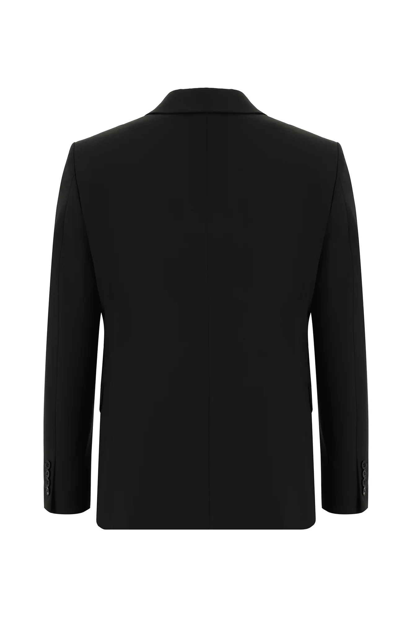 Siyah 7 Drop Slim Fit Dar Kesim Takım Elbise - Image 3