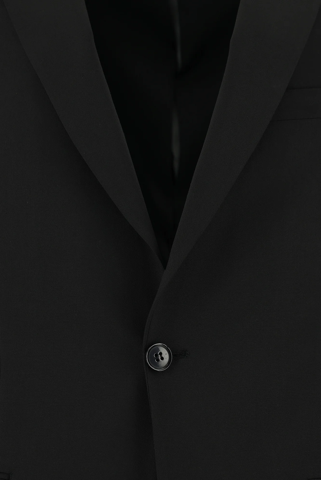 Siyah 7 Drop Slim Fit Dar Kesim Takım Elbise - Image 4