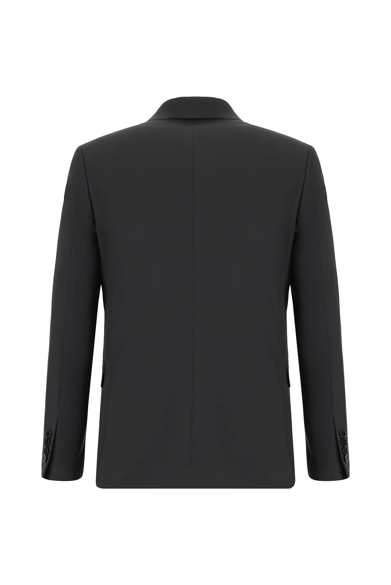 Siyah 7 Drop Slim Fit Dar Kesim Takım Elbise - Image 3