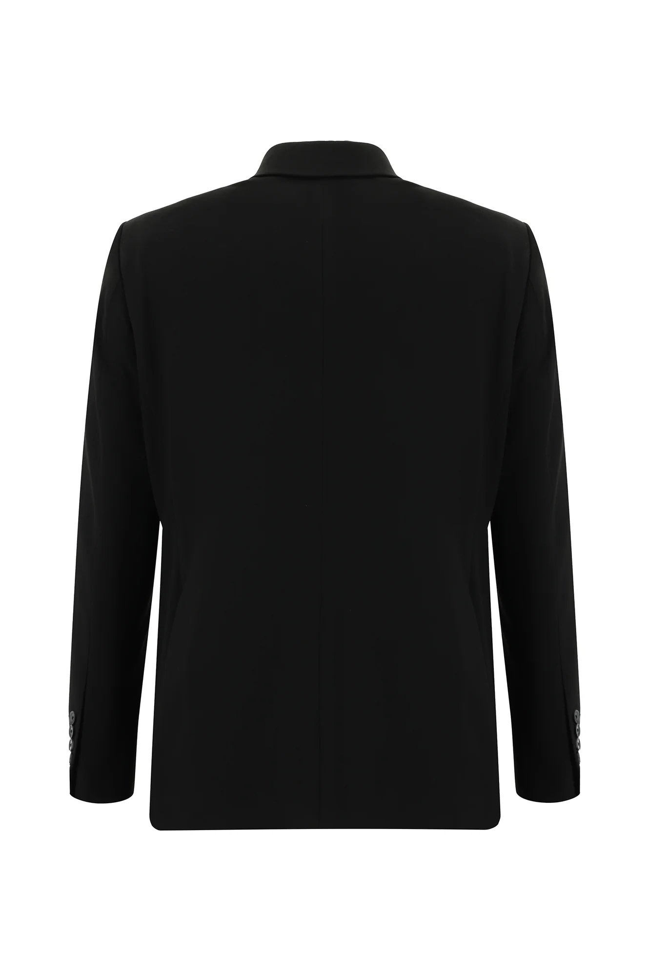 Siyah 7 Drop Slim Fit Dar Kesim Takım Elbise - Image 3