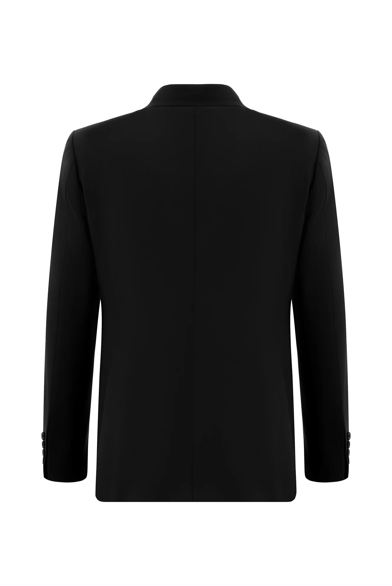 Siyah 7 Drop Slim Fit Dar Kesim Takım Elbise - Image 3